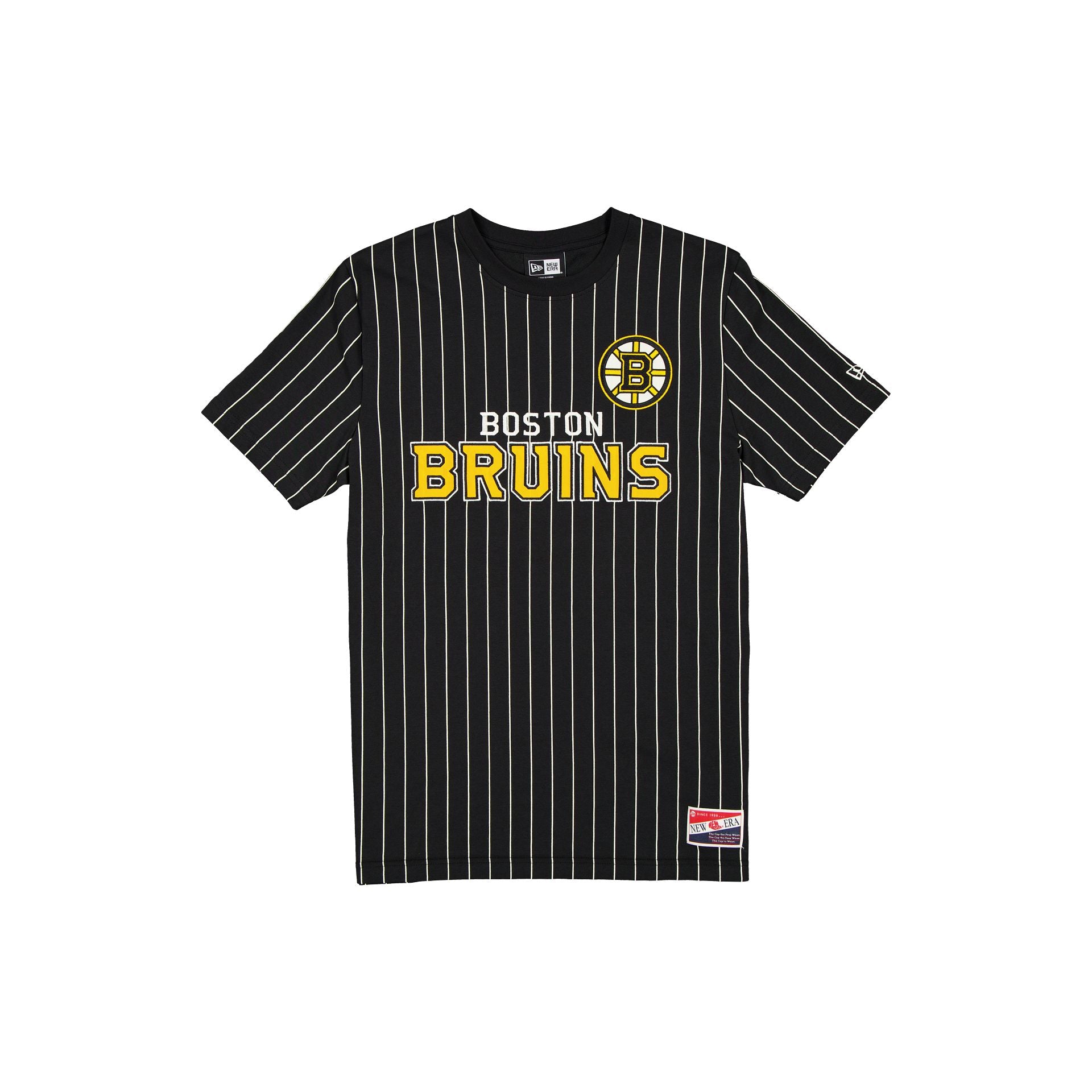 new era Throwback Pinstripe Wordmark T-Shirt