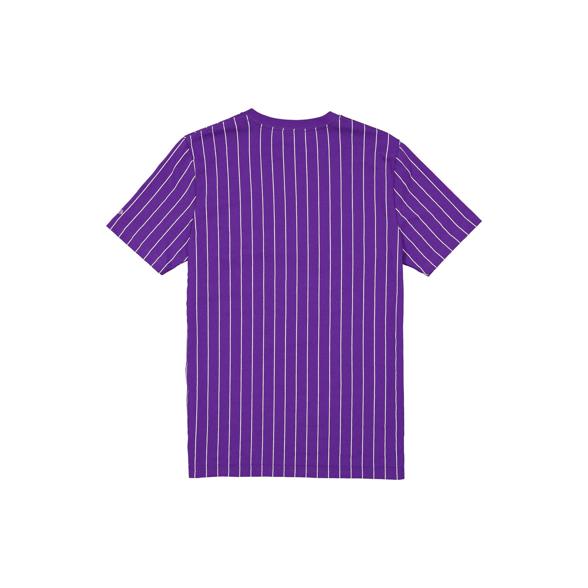 New Era Throwback Pinstripe Wordmark T-Shirt