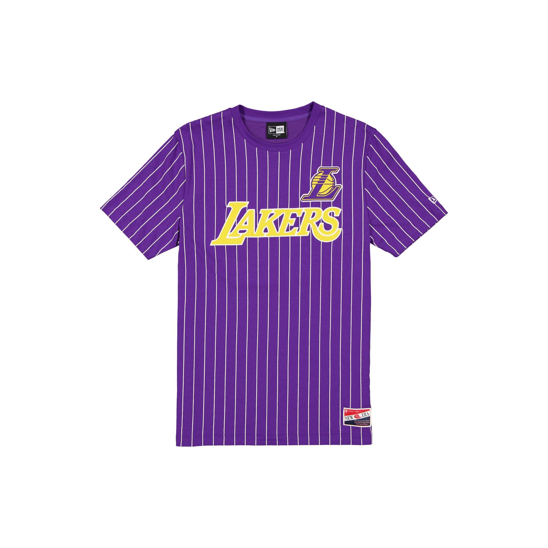 new era Throwback Pinstripe Wordmark T-Shirt