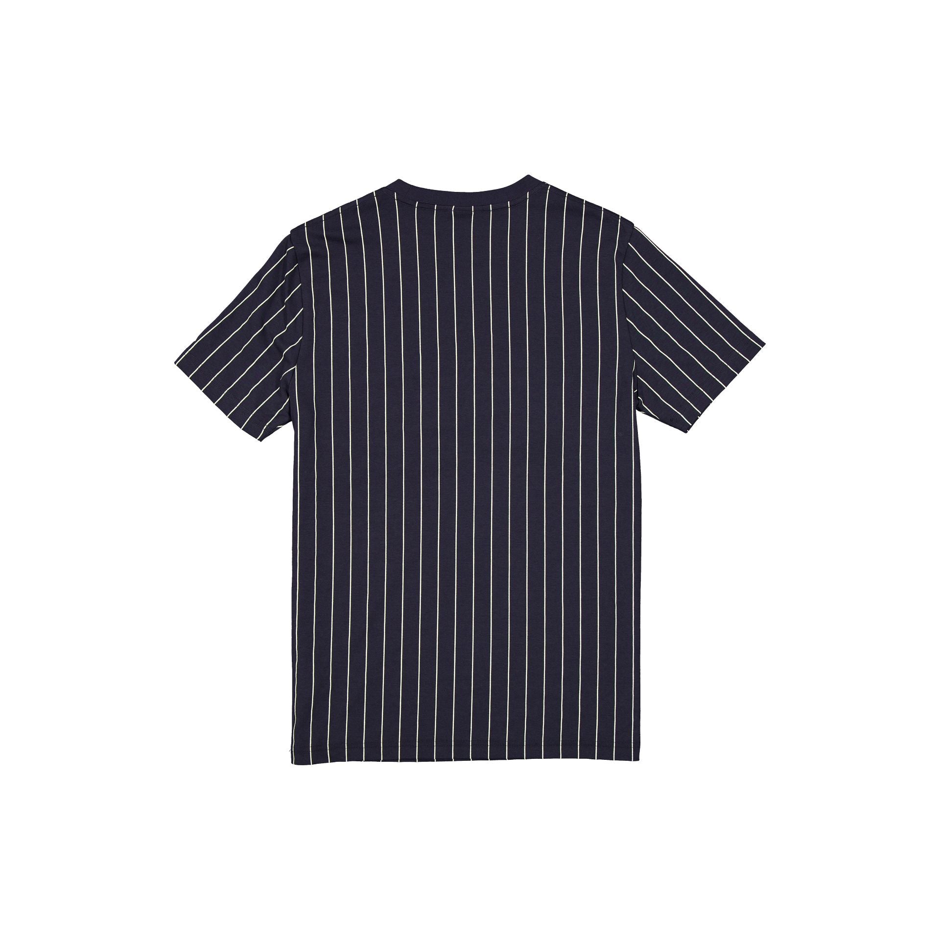 New Era Throwback Pinstripe Wordmark T-Shirt