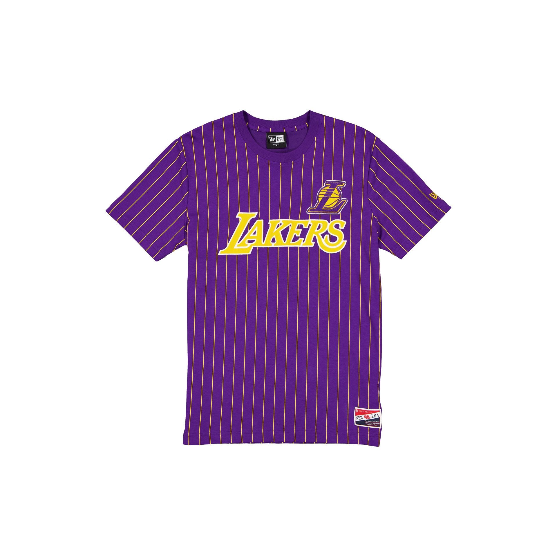 new era Throwback Retro Pinstripe T-Shirt