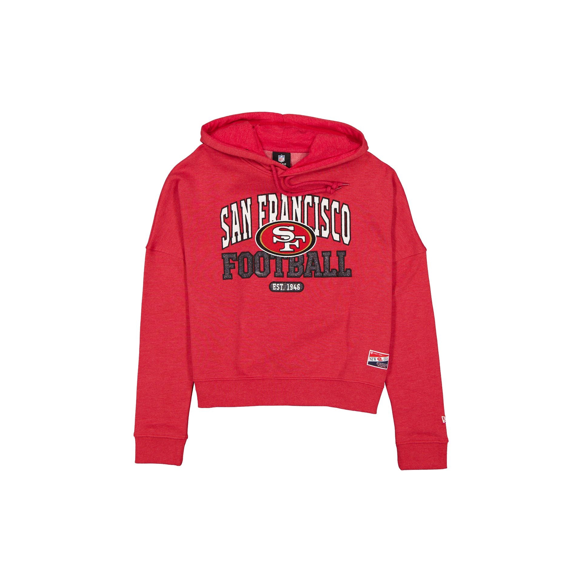 new era Throwback Women's Glitter Hoodie
