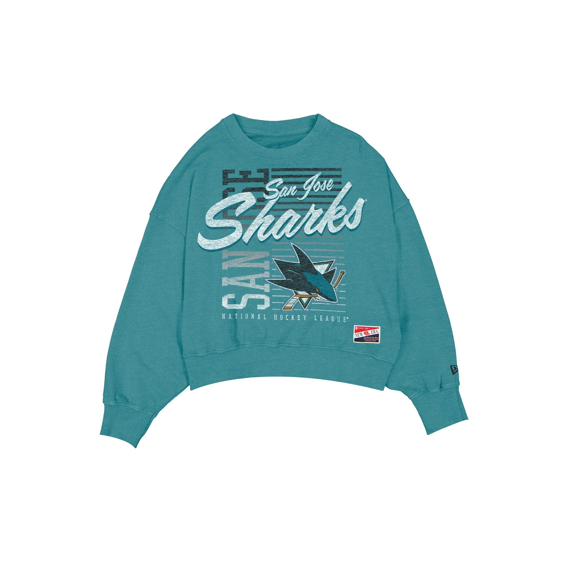 new era Throwback Women's Washed Crewneck