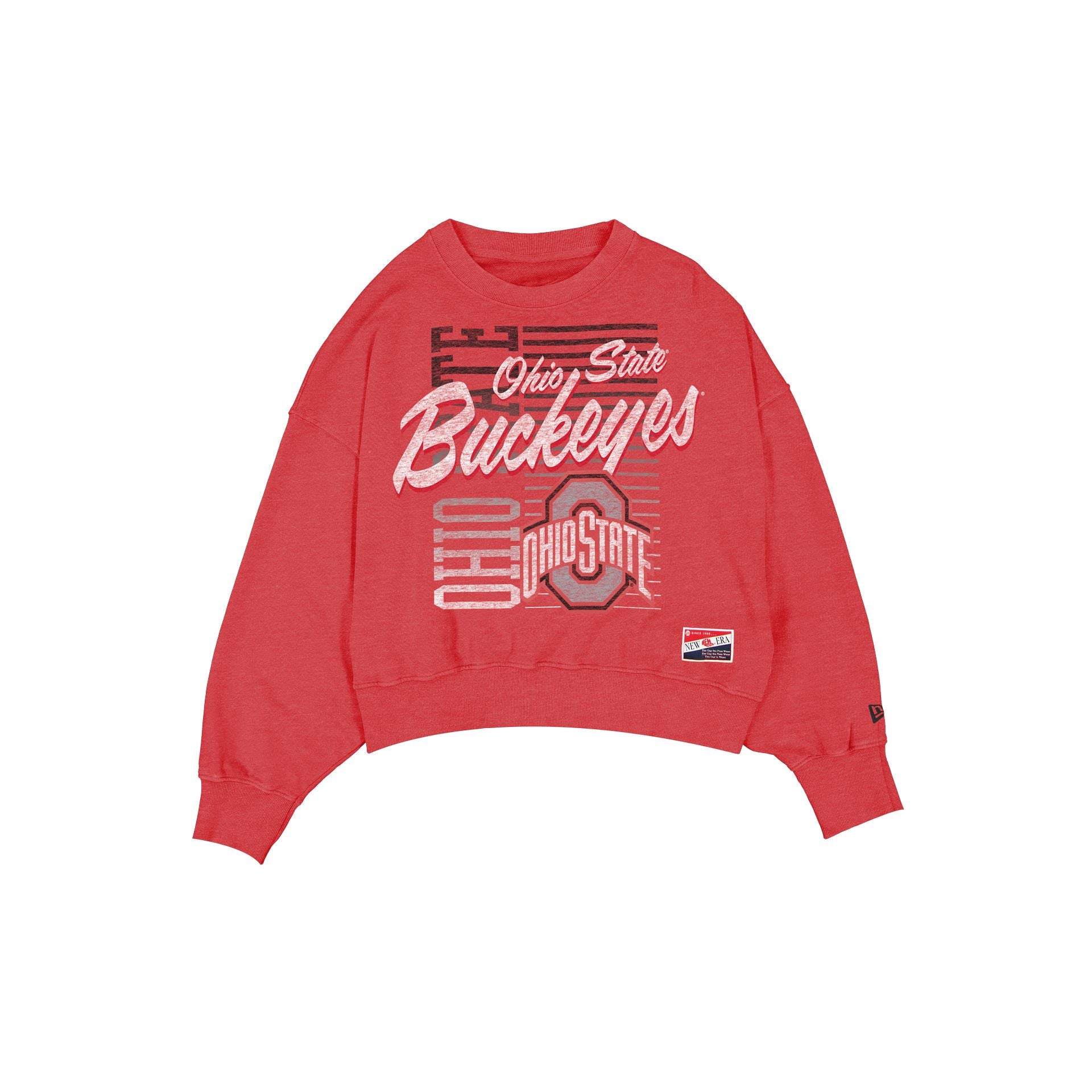 new era Throwback Women's Washed Crewneck