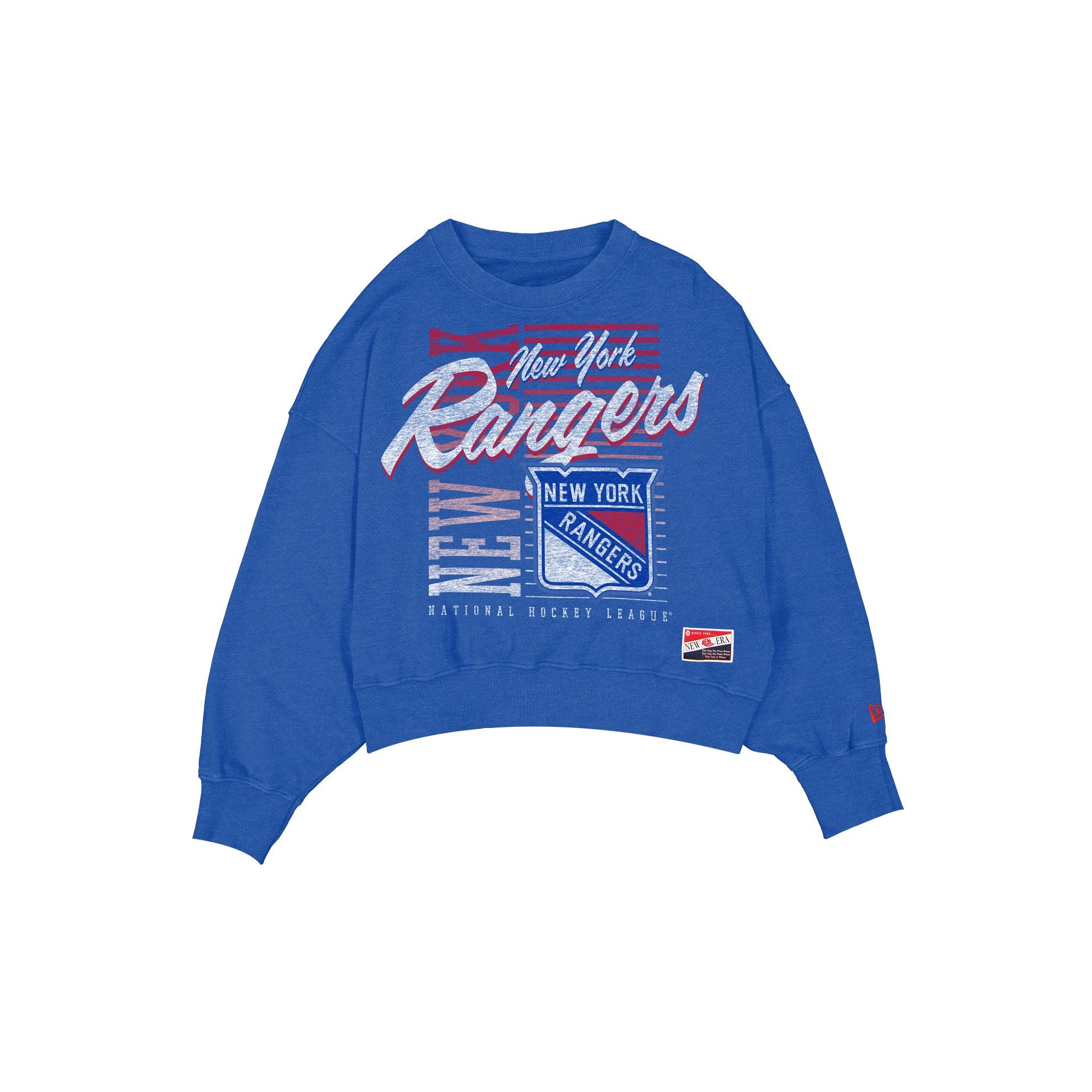 new era Throwback Women's Washed Crewneck