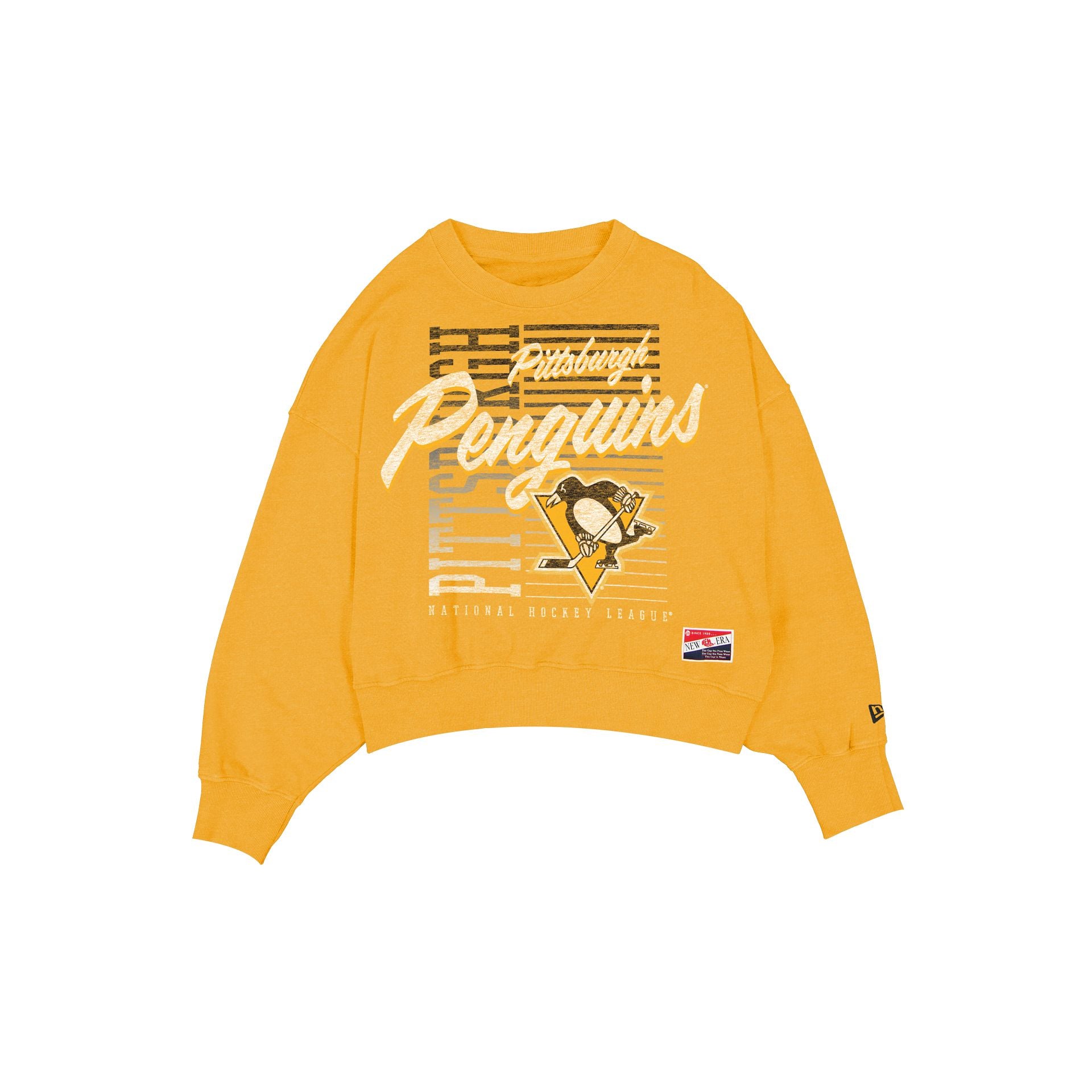 new era Throwback Women's Washed Crewneck