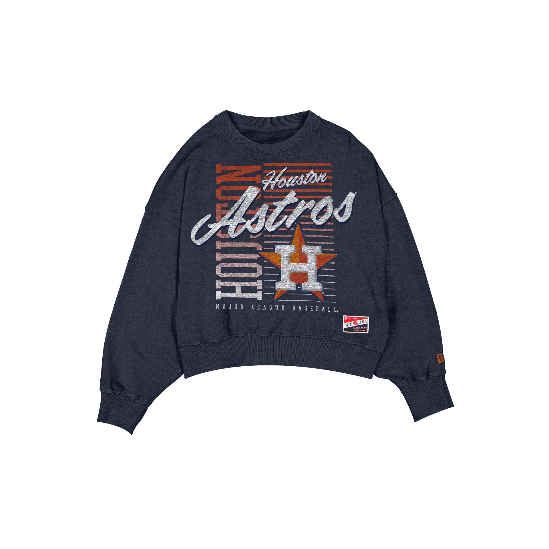 new era Throwback Women's Washed Crewneck
