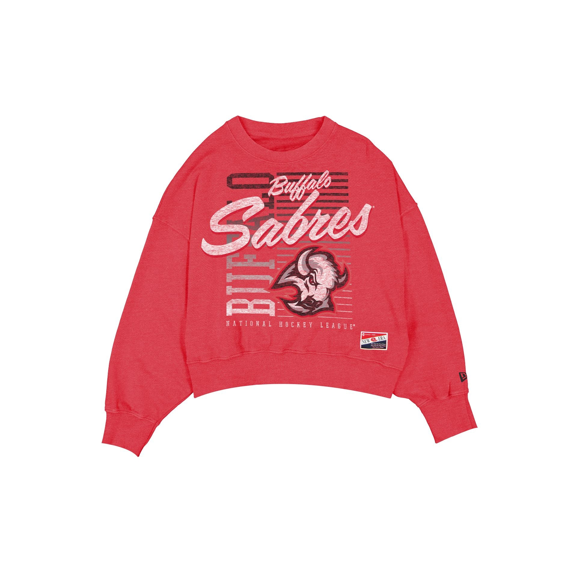 new era Throwback Women's Washed Crewneck
