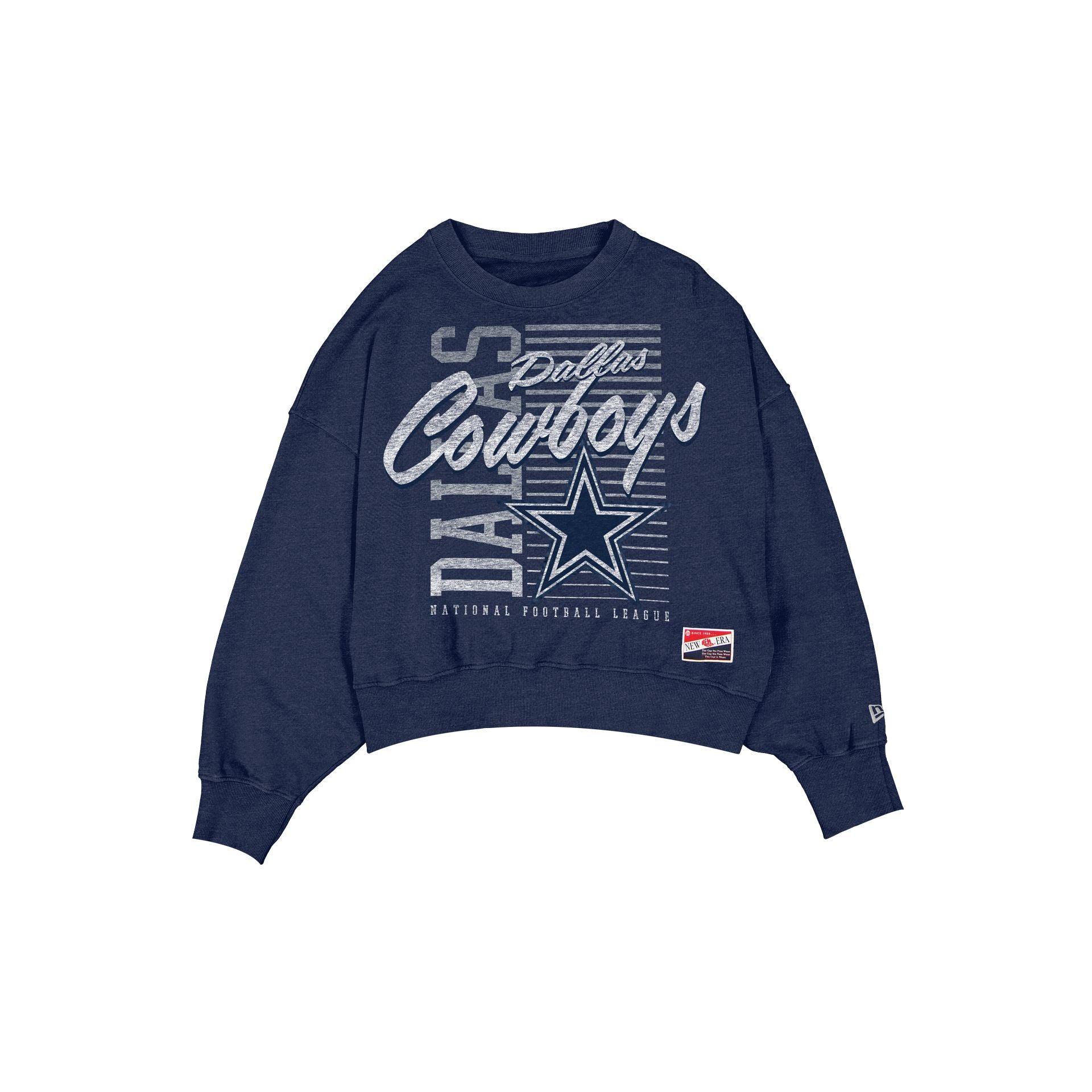 new era Throwback Women's Washed Crewneck