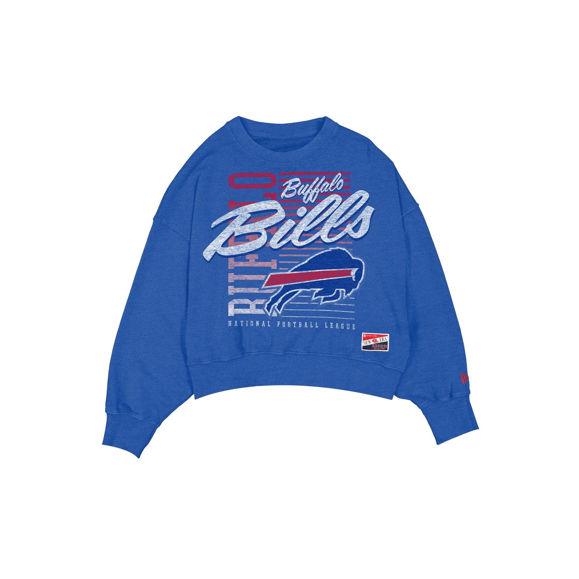 new era Throwback Women's Washed Crewneck