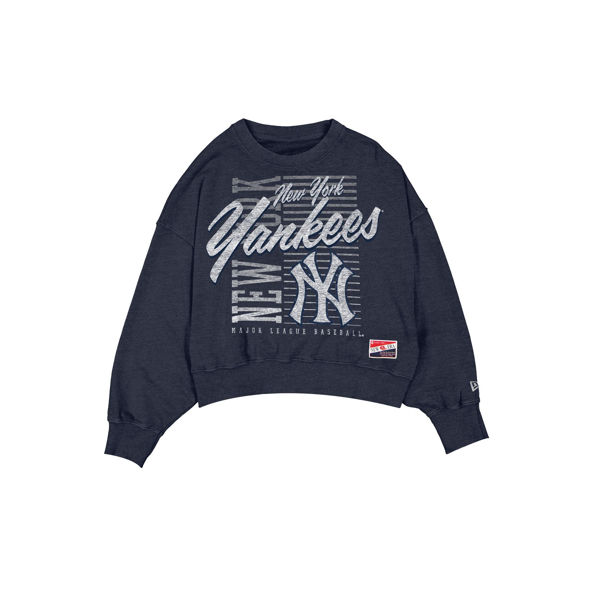 new era Throwback Women's Washed Crewneck