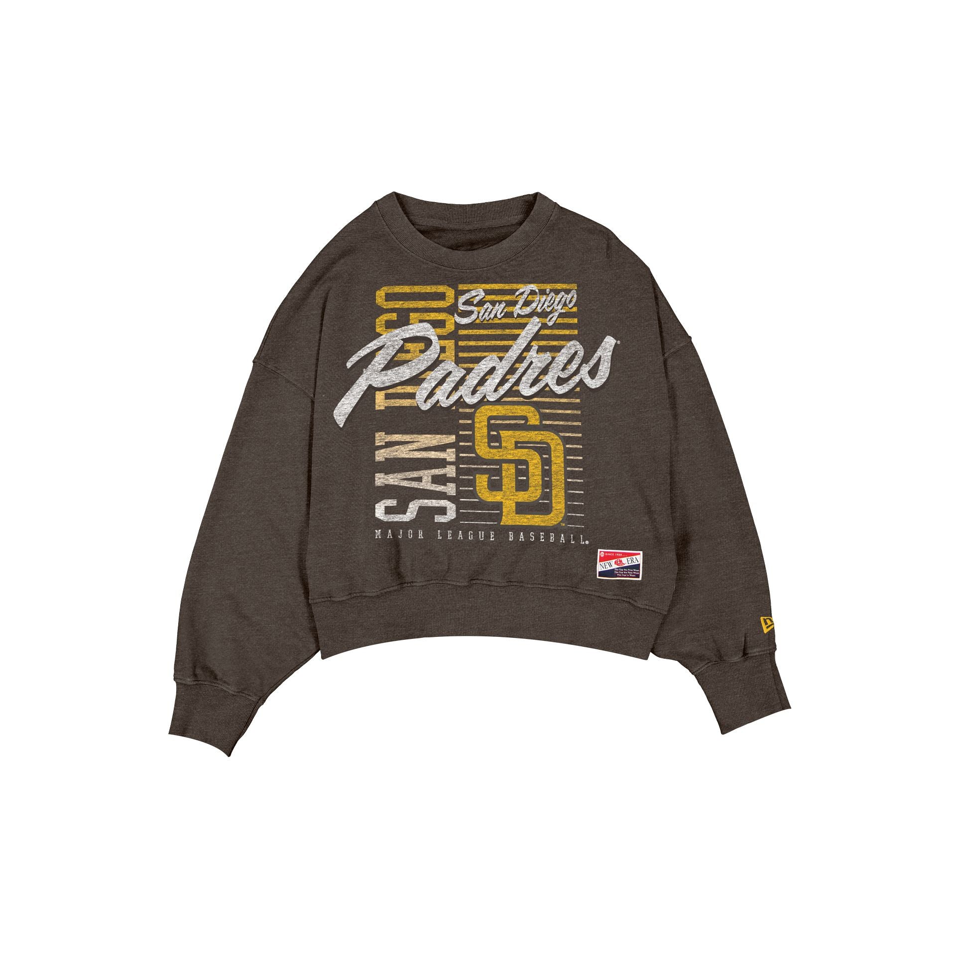 new era Throwback Women's Washed Crewneck
