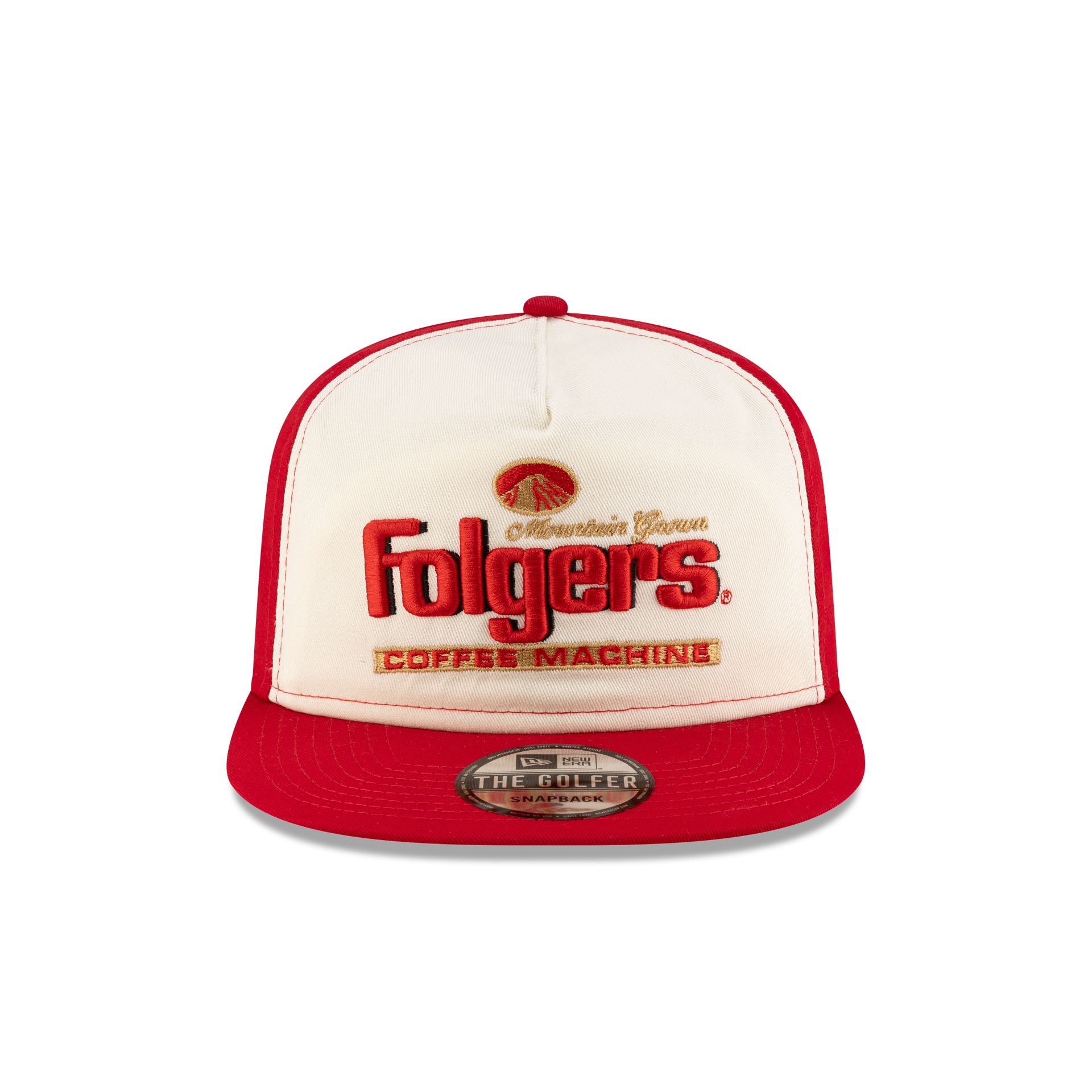 New Era Tim Richmond #25 Folgers Scarlet Golfer