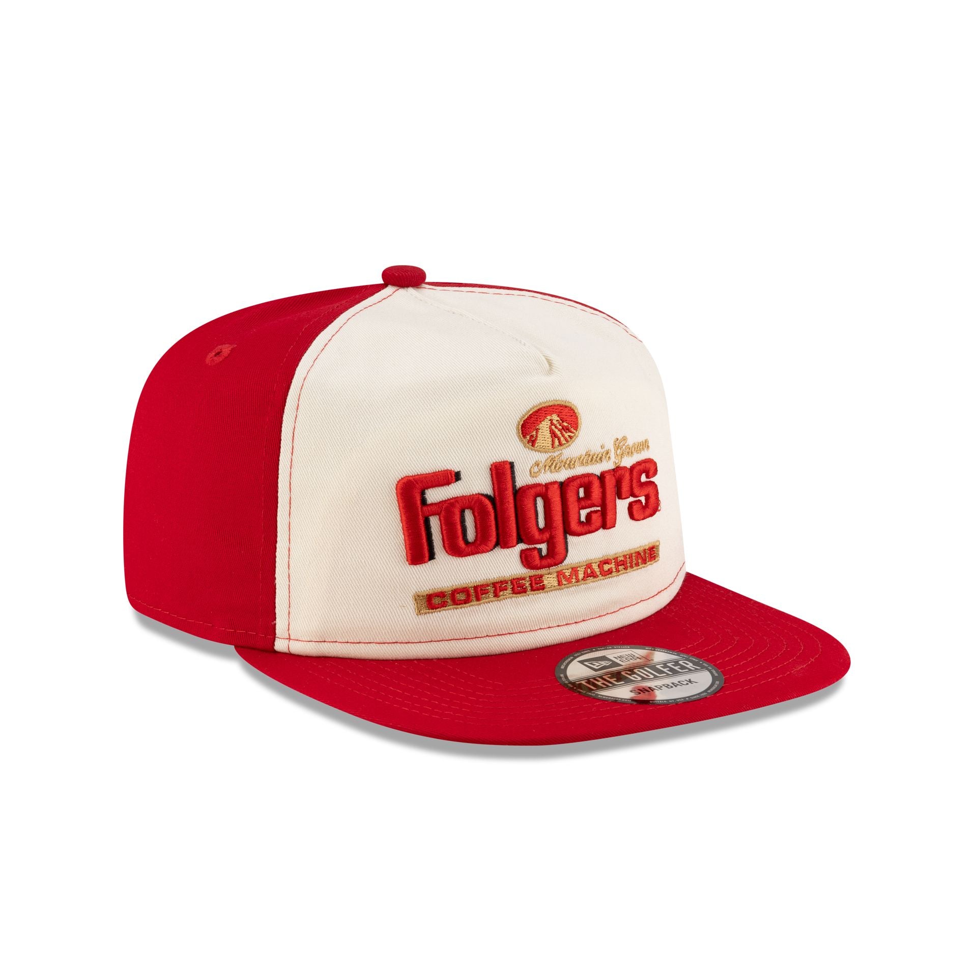 New Era Tim Richmond #25 Folgers Scarlet Golfer