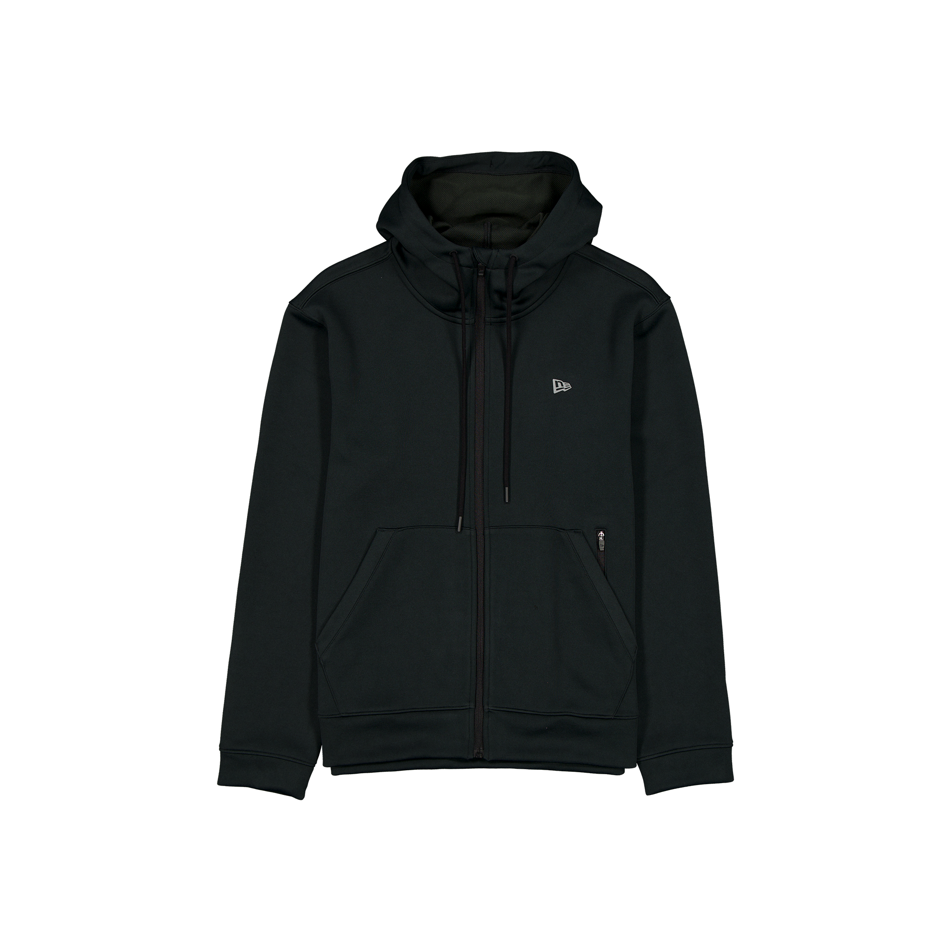 new era Train Black Full-Zip Hoodie