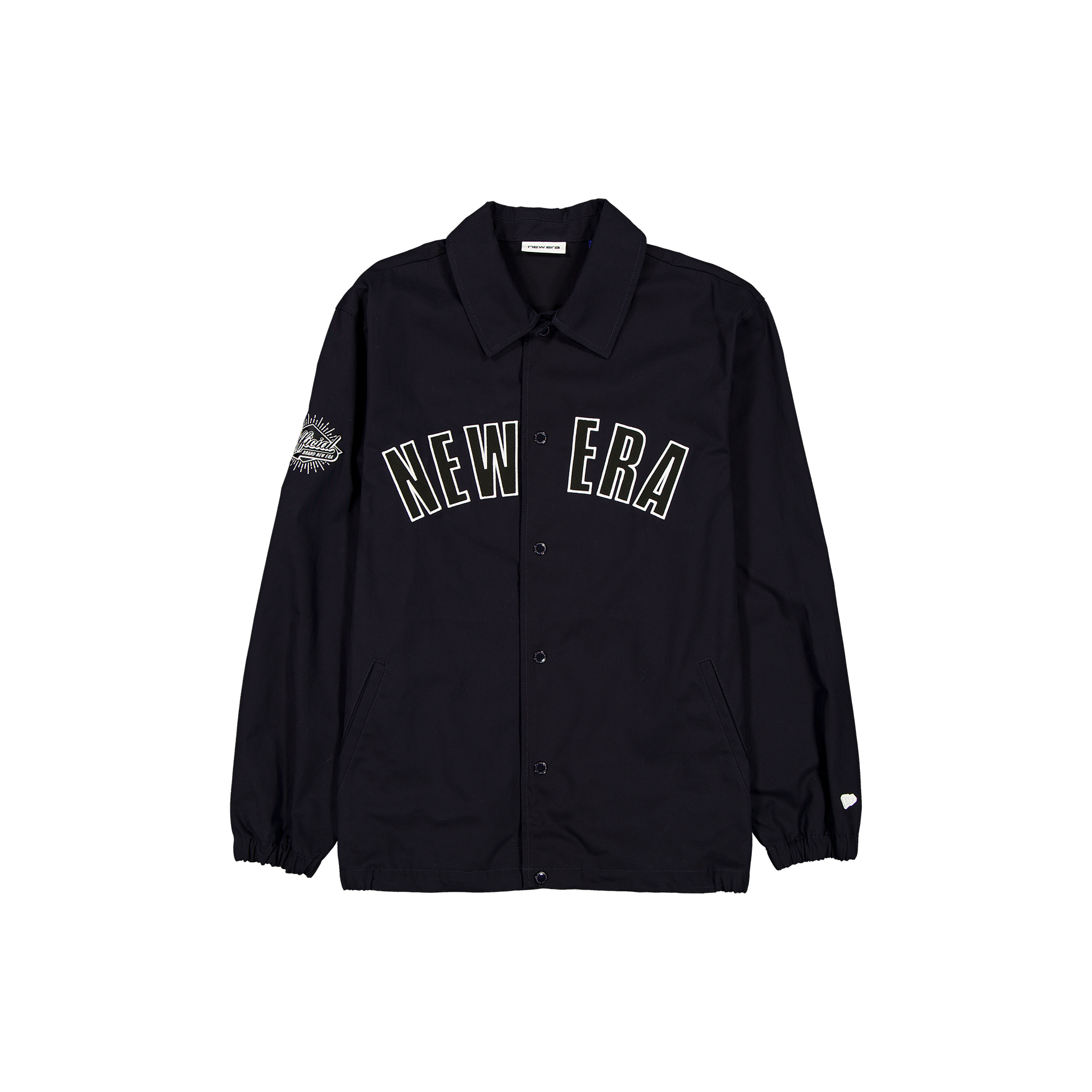 new era Twill Applique Navy Coaches Jacket
