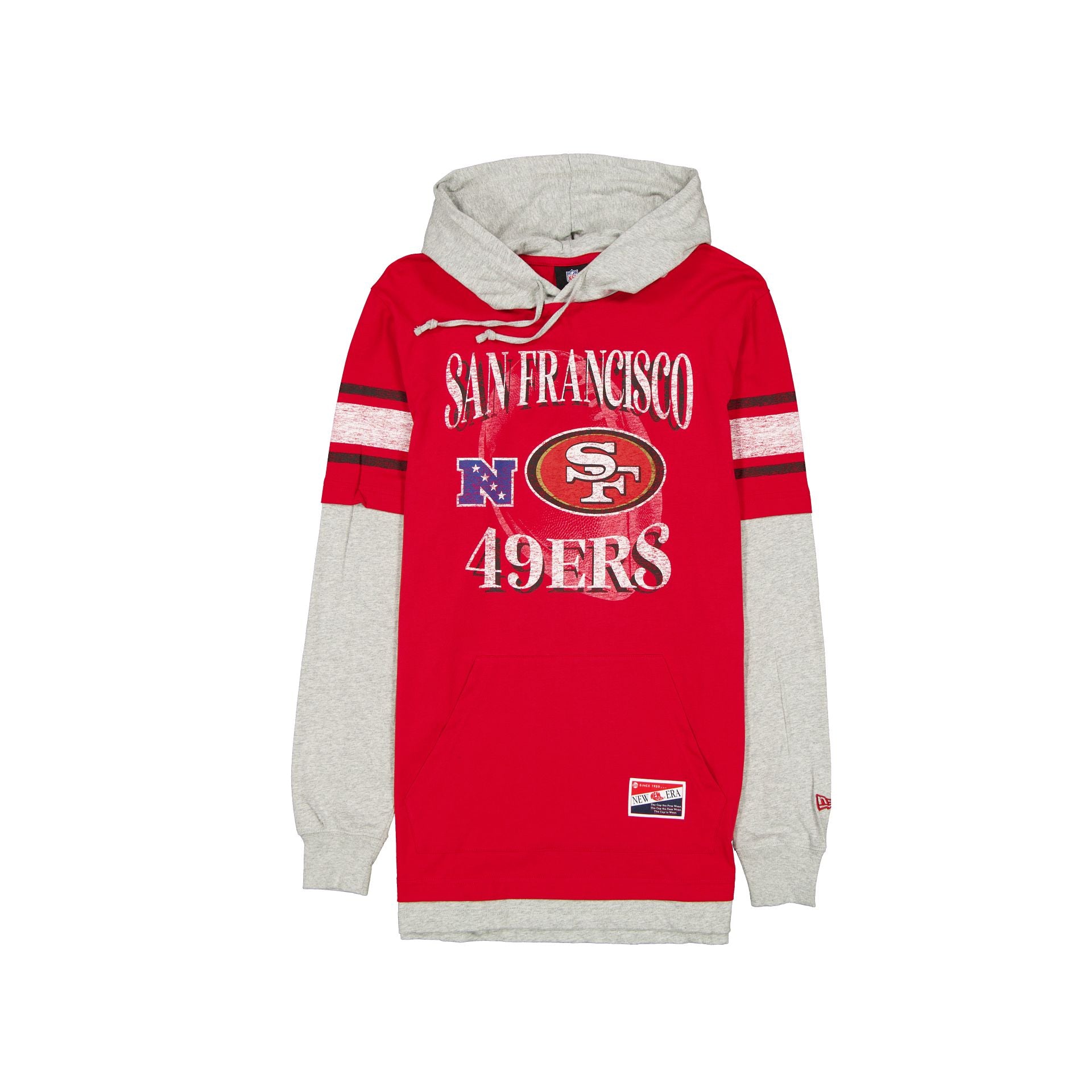 new era Twofer Throwback Hoodie