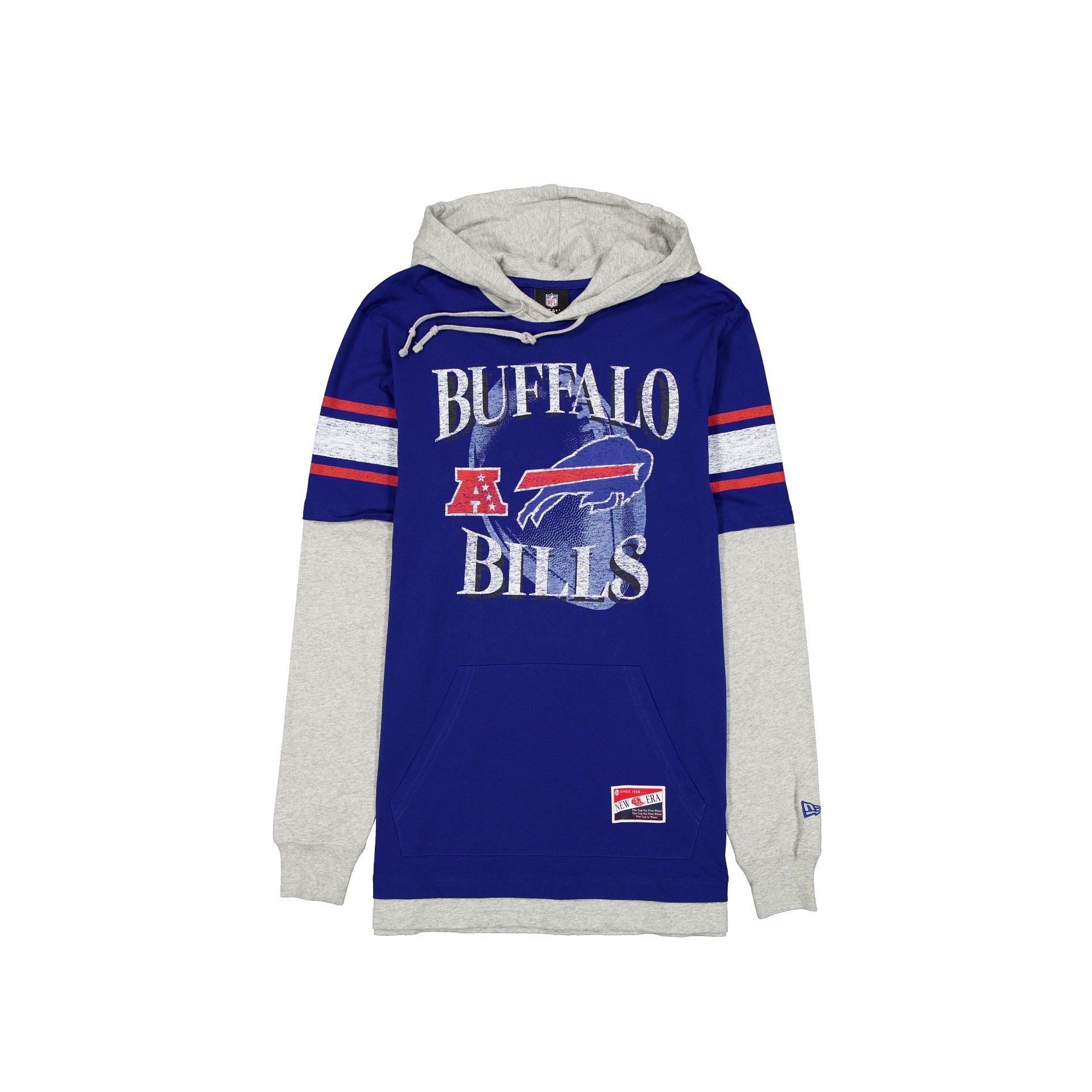 new era Twofer Throwback Hoodie
