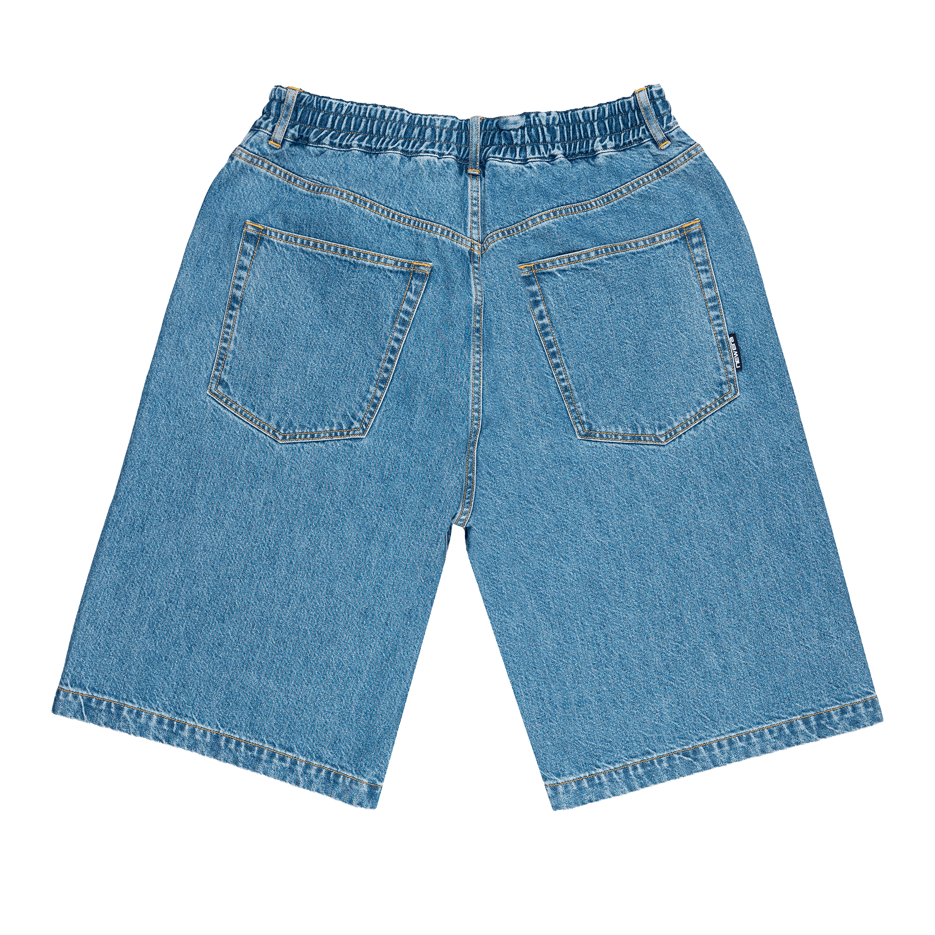 New Era Warehouse Navy Jean Shorts