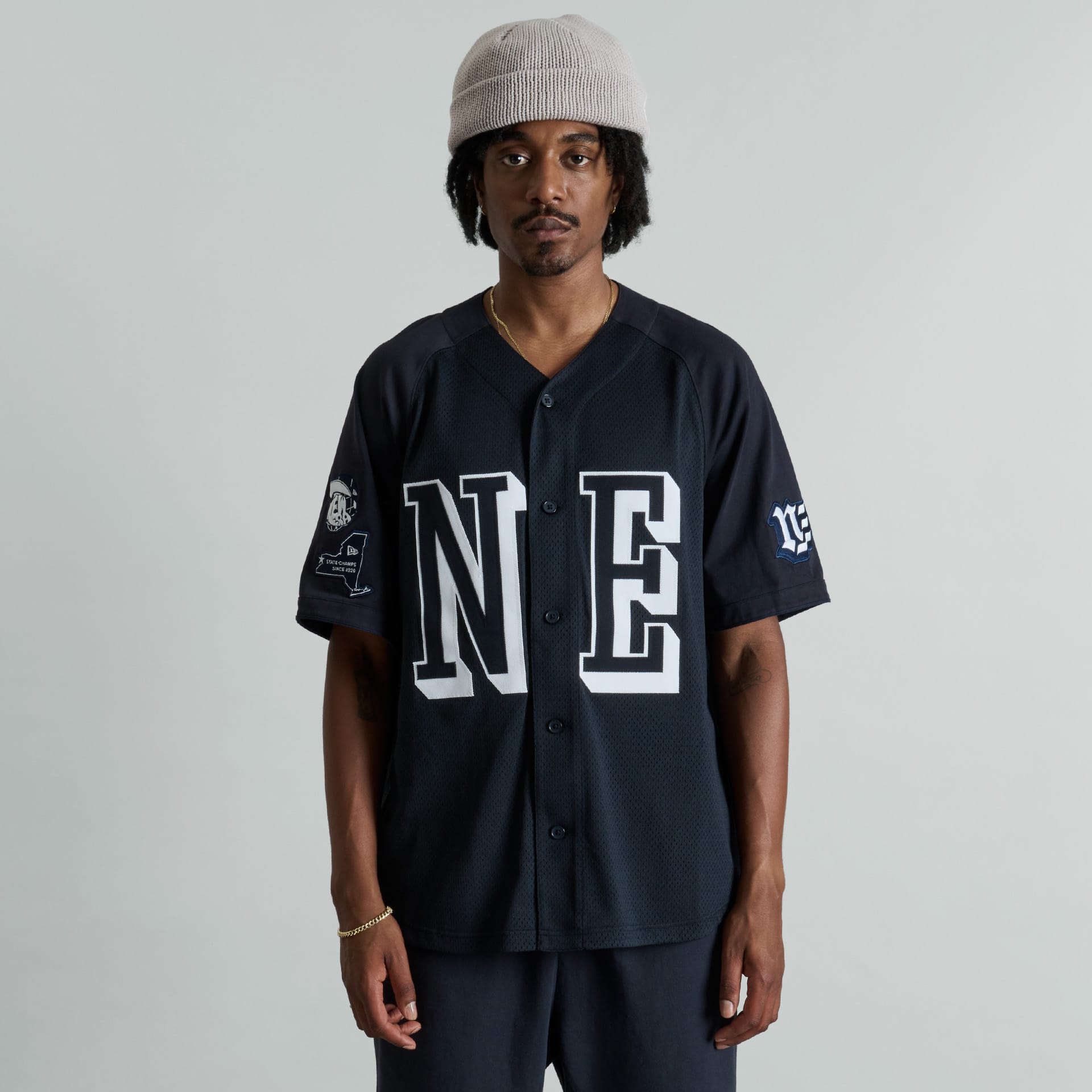 new era Warren Raglan Baseball Jersey