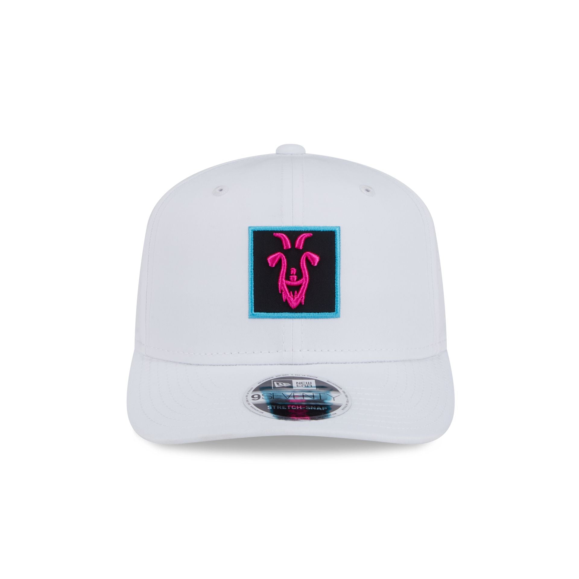 New Era White 9SEVENTY Stretch-Snap