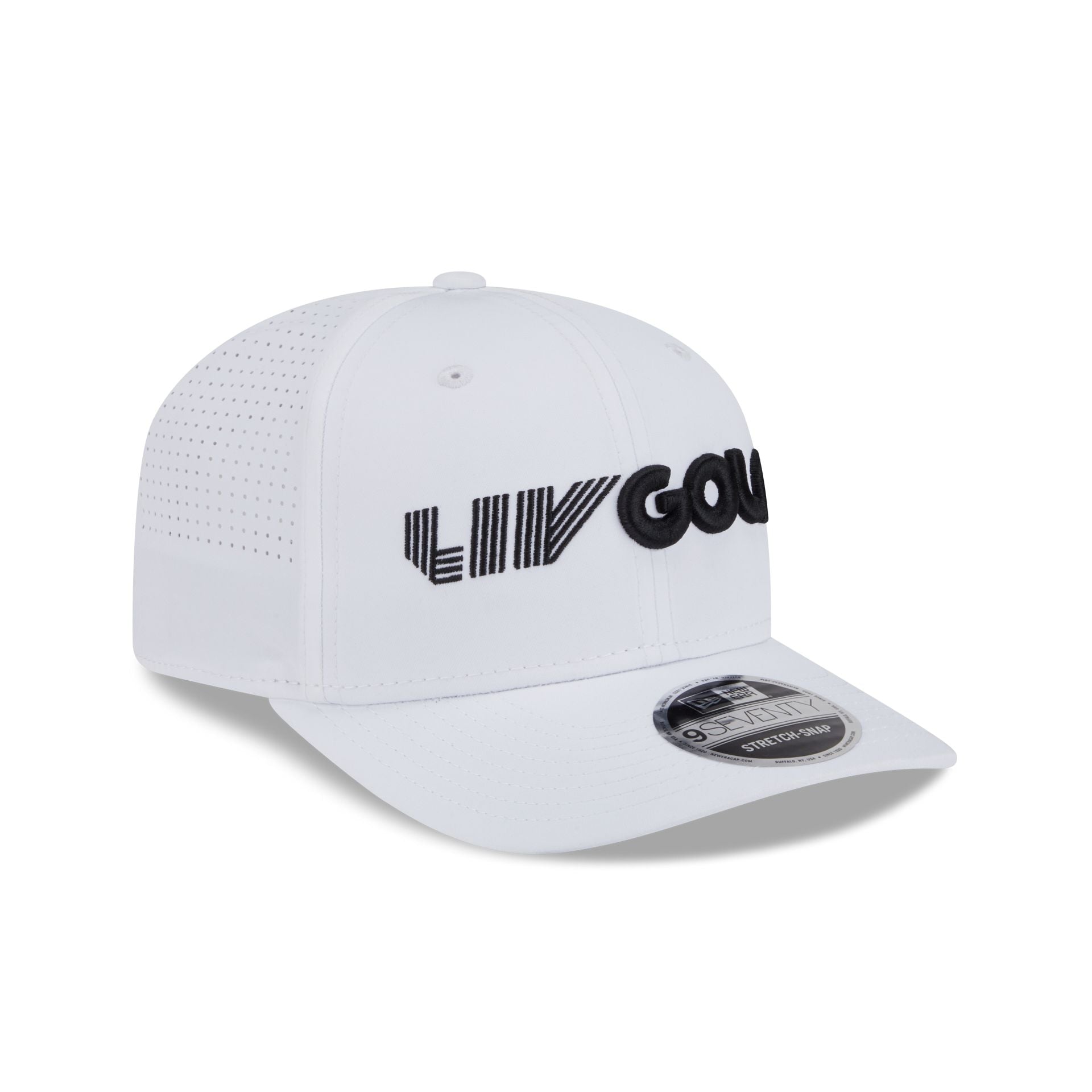 New Era White 9SEVENTY Stretch-Snap