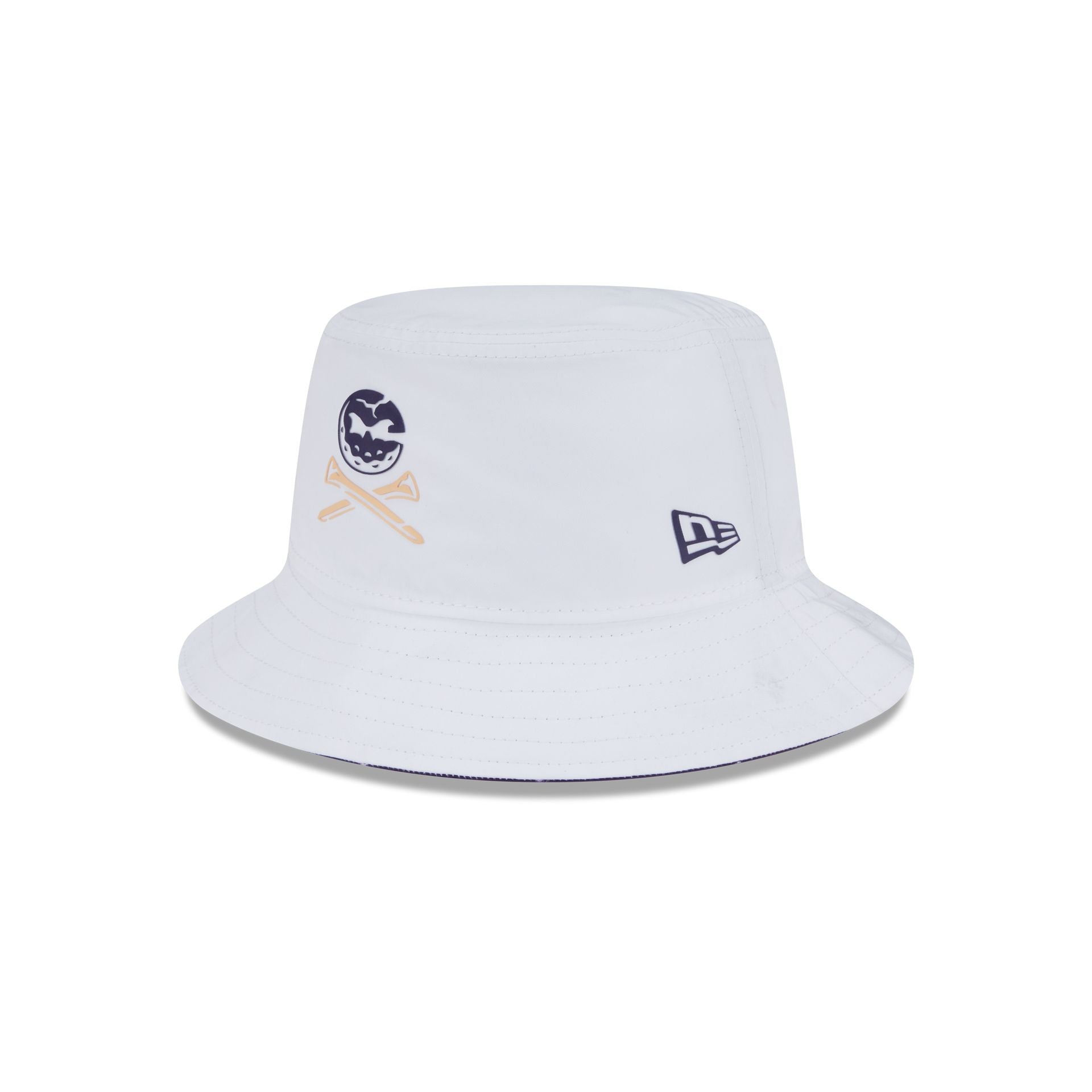 new era White Bucket Hat