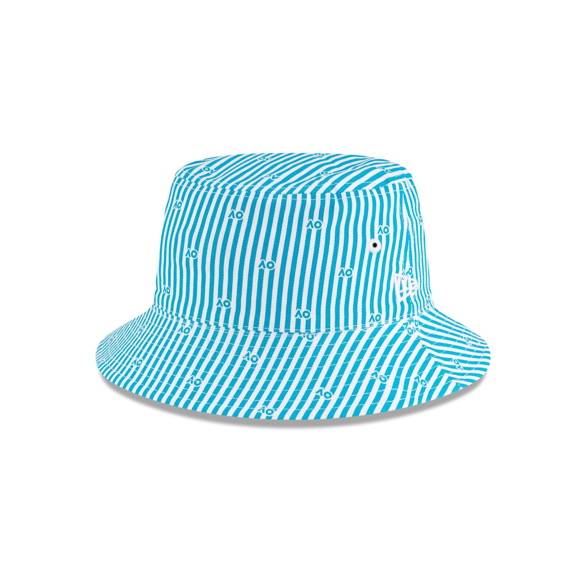 New Era White Reversible Bucket Hat
