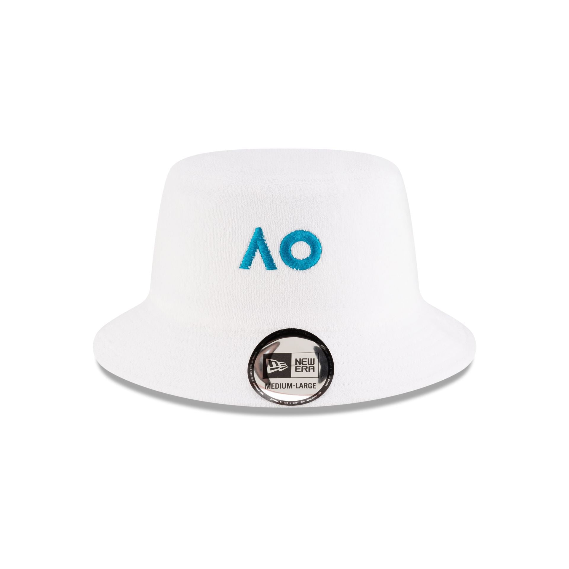New Era White Reversible Bucket Hat