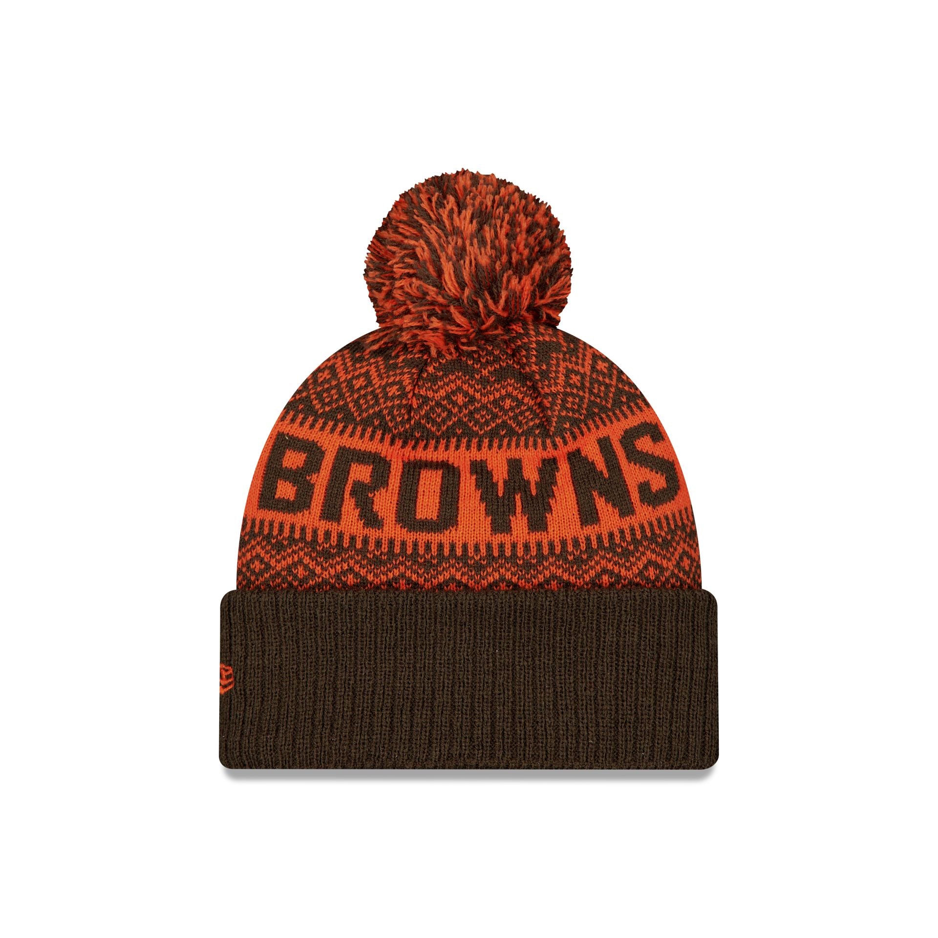 New Era Wintry Kids Pom Knit