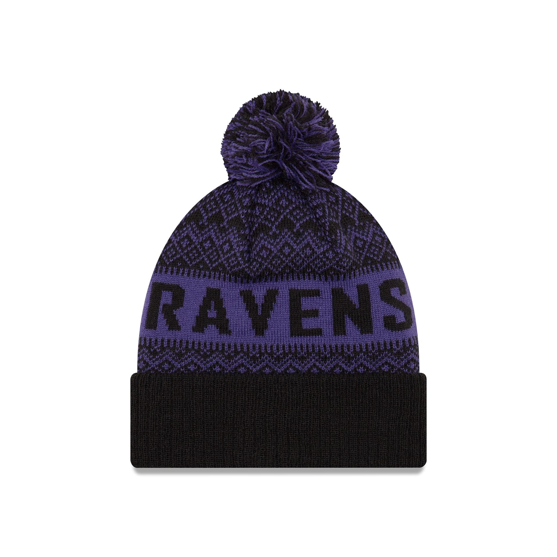 New Era Wintry Kids Pom Knit