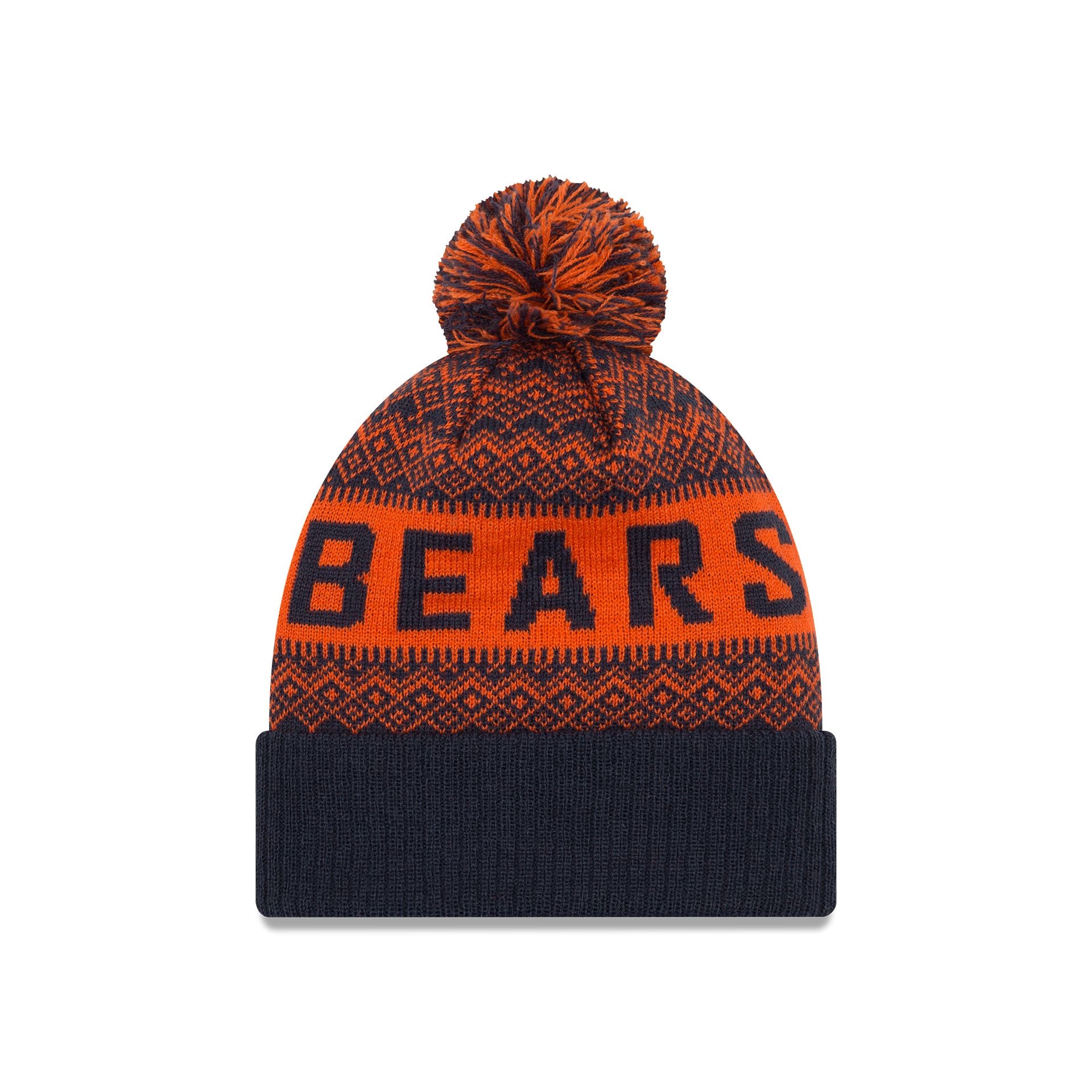 New Era Wintry Kids Pom Knit