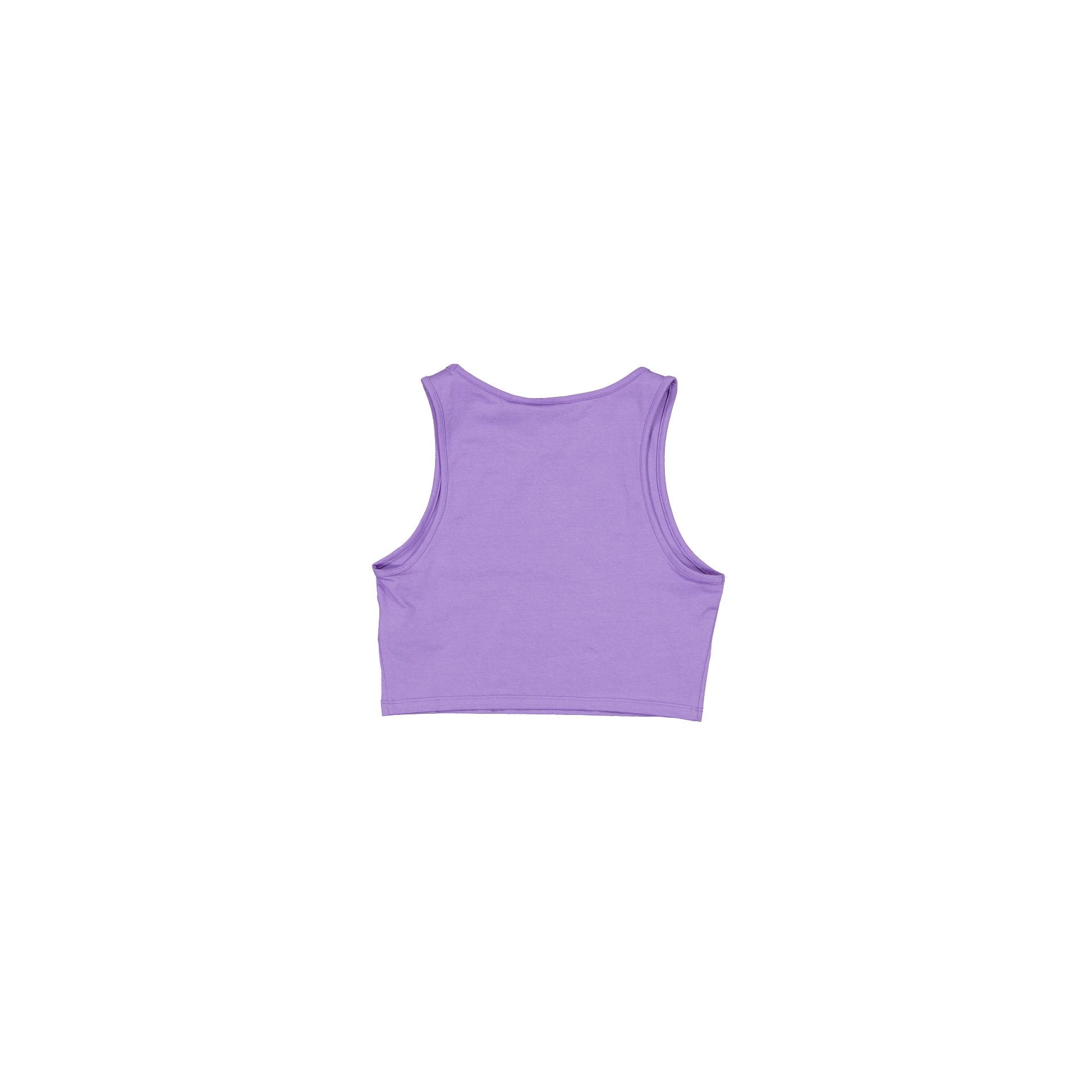 New Era Women's Cropped Mauve Tank Top