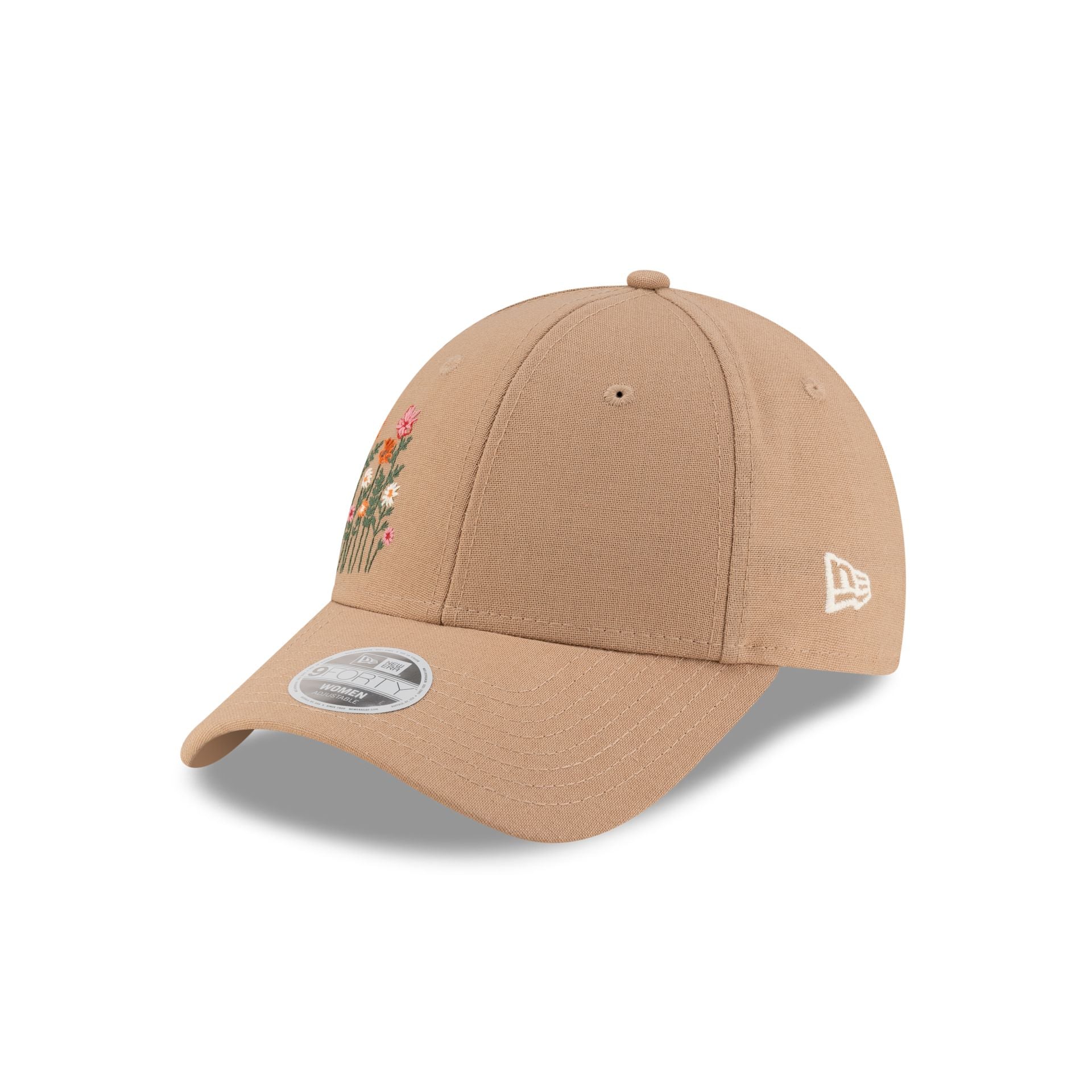 New Era Women's Floral Brown 9FORTY Snapback