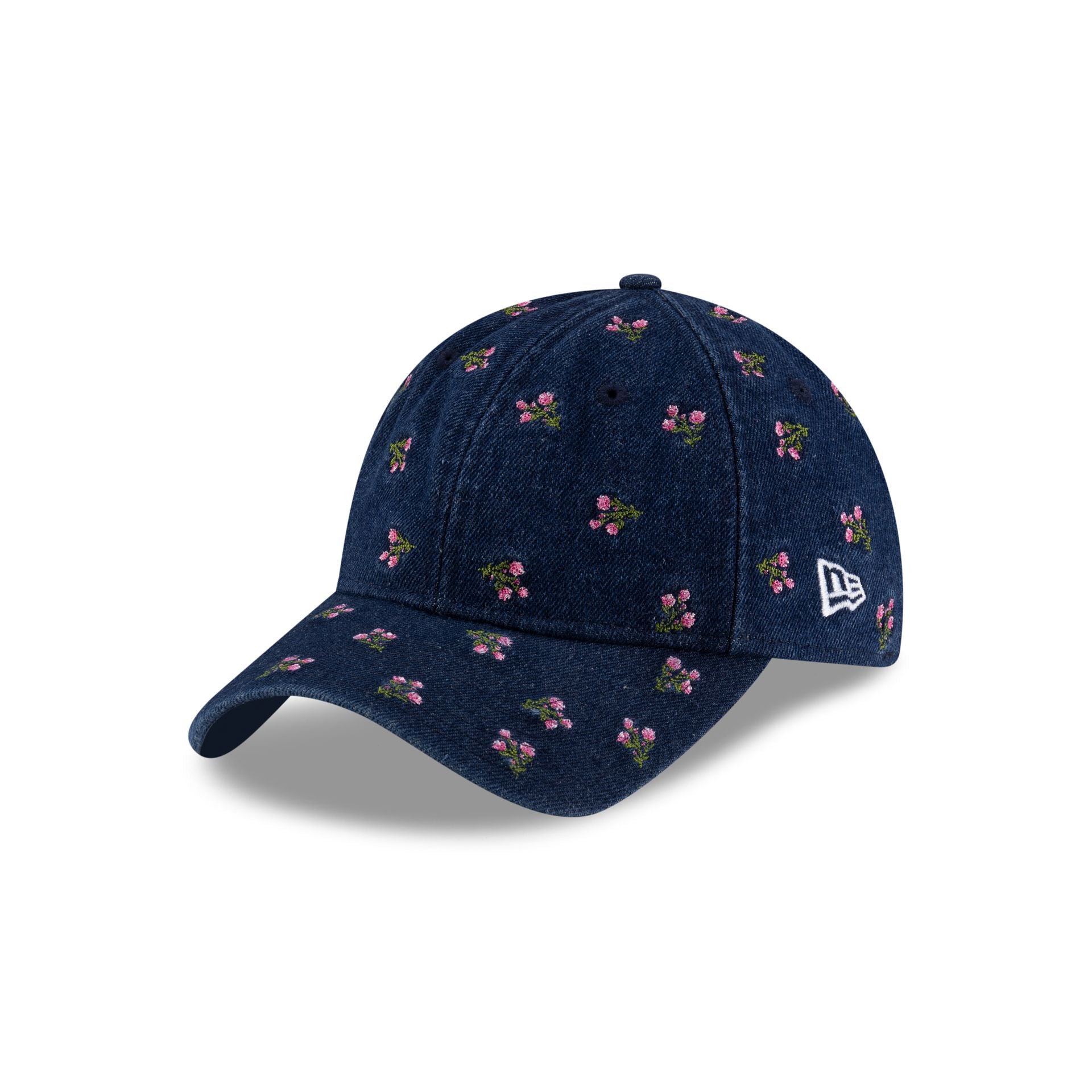 new era Women's Navy Floral 9TWENTY Adjustable