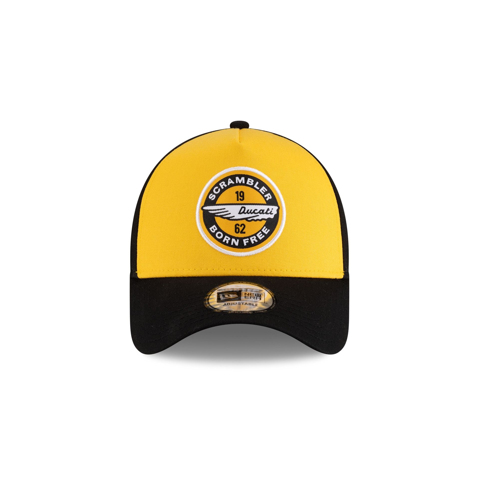 New Era Yellow 9FORTY A-Frame Trucker