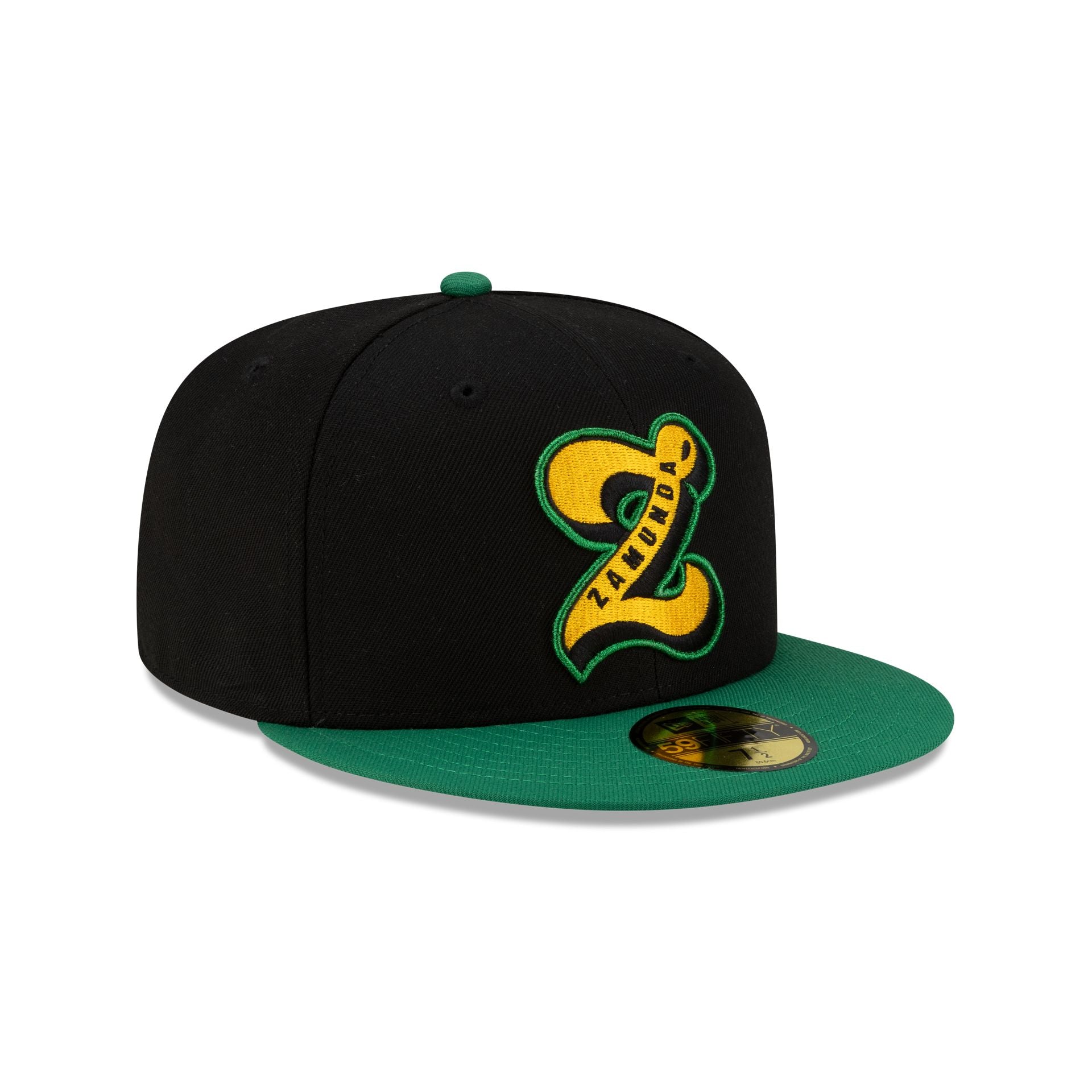 New Era Zamunda Black Green 59FIFTY Fitted