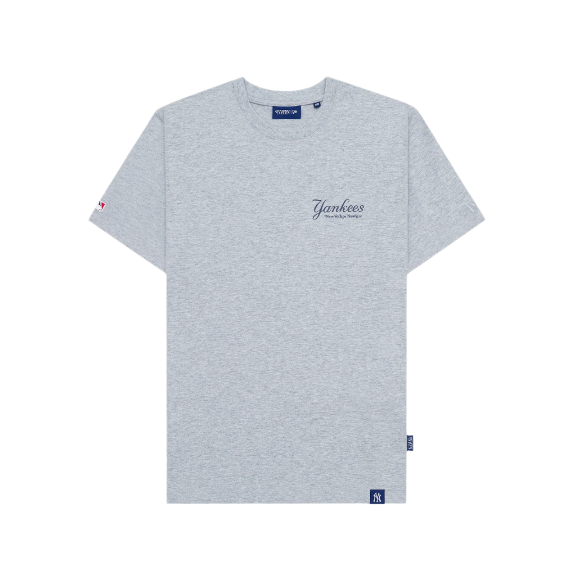 new era New York or Nowhere Heather Gray Short-Sleeve T-Shirt