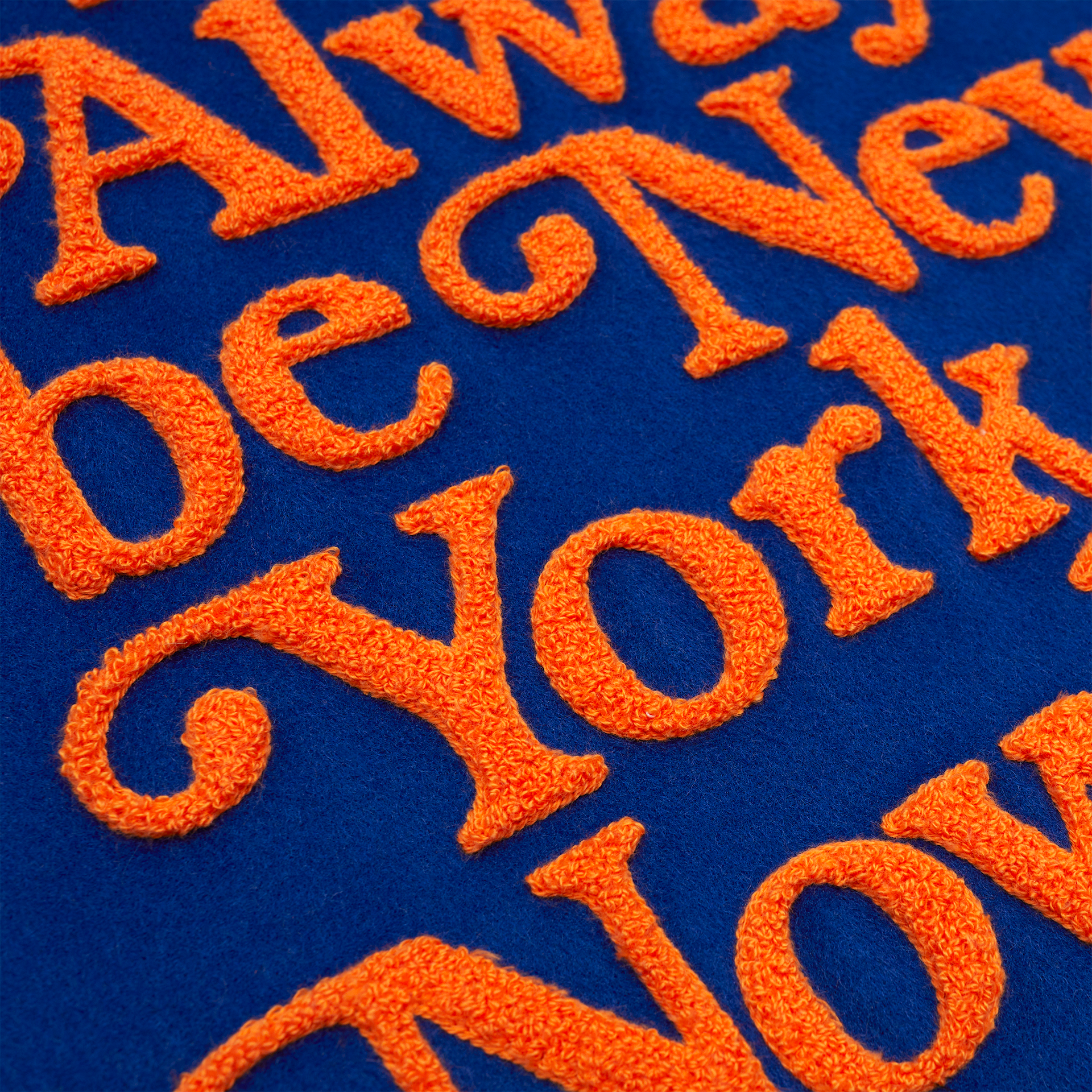New Era New York Or Nowhere Light Royal Motto Varsity Jacket