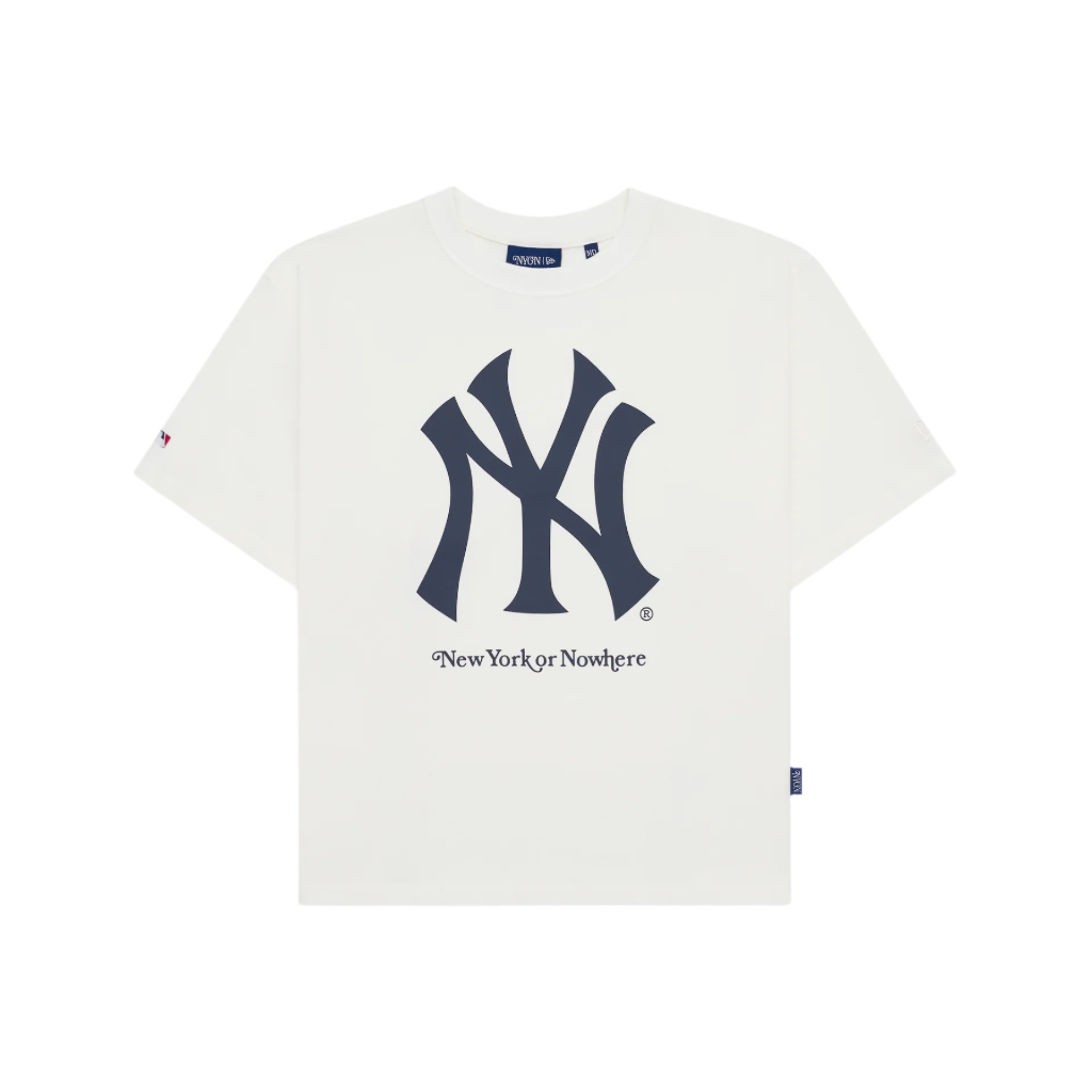 new era New York or Nowhere White Relaxed Short-Sleeve T-Shirt