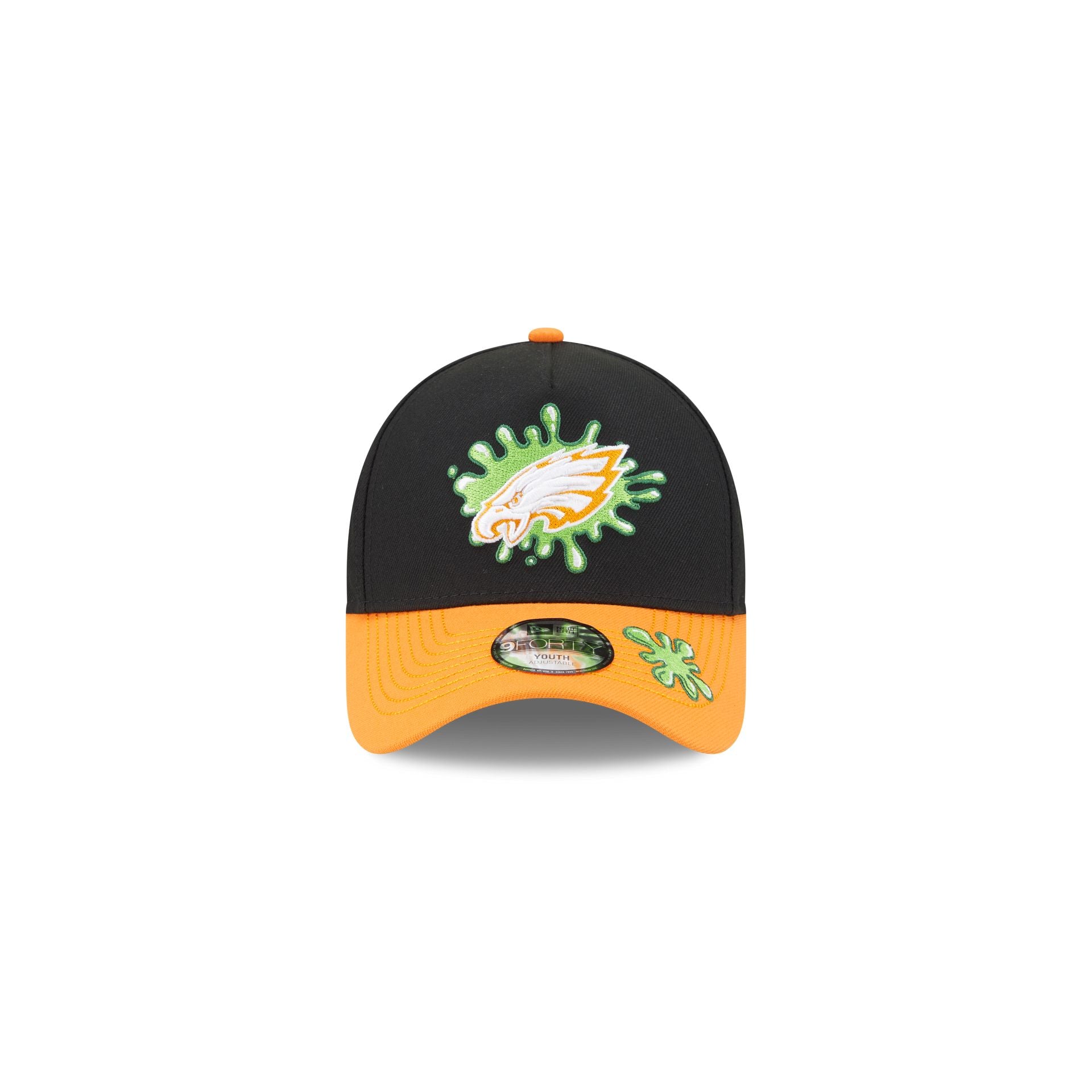 New Era Nickelodeon Slime Kids 9FORTY A-Frame Snapback