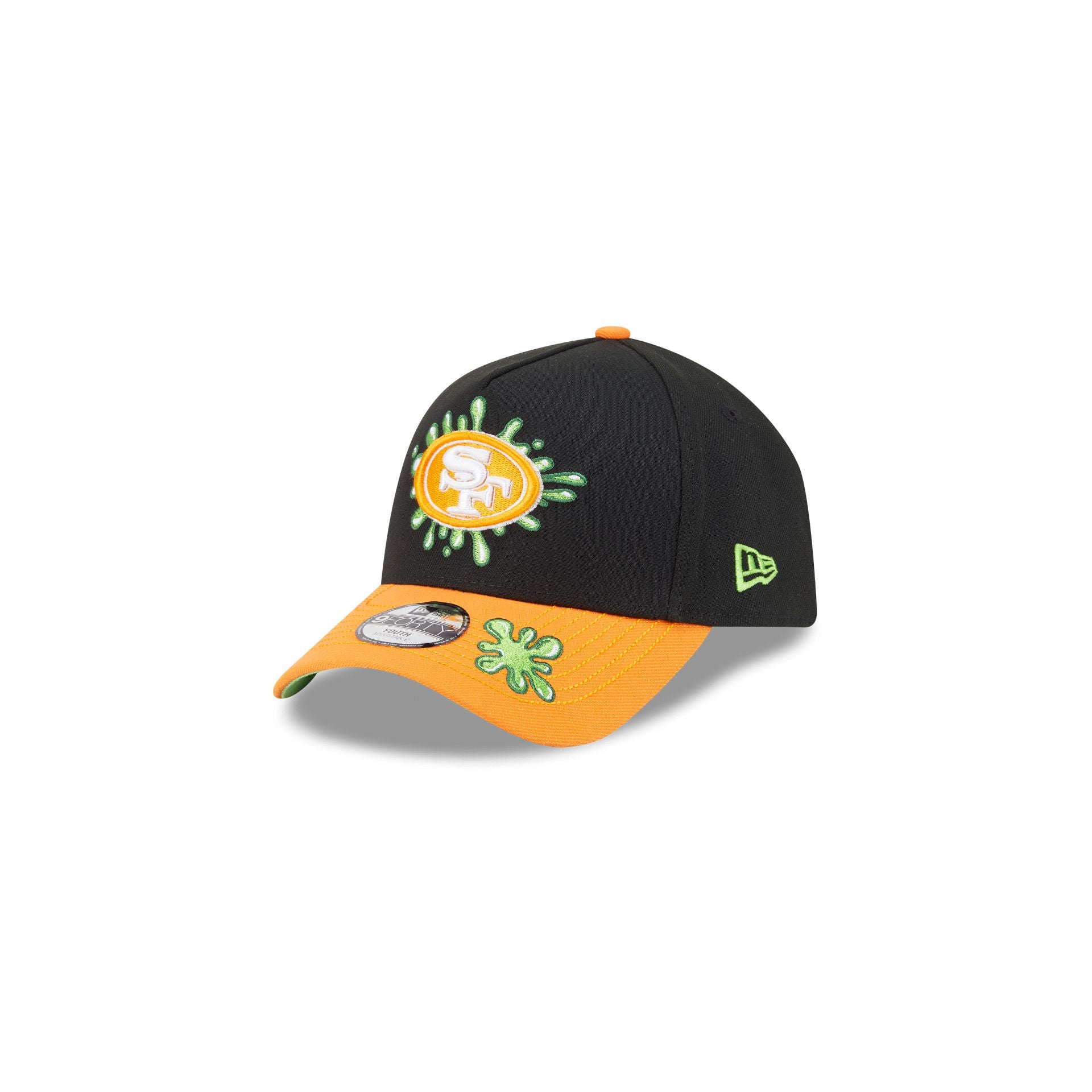 new era Nickelodeon Slime Kids 9FORTY A-Frame Snapback