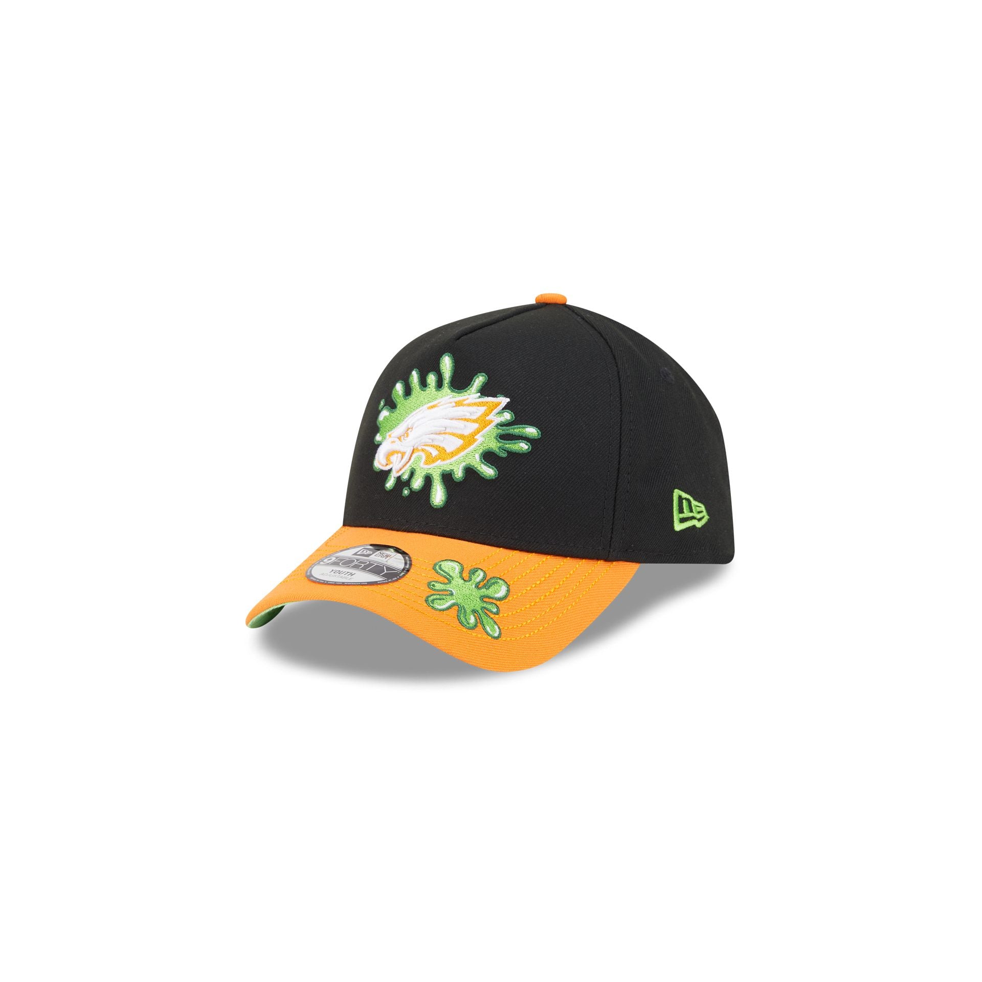 new era Nickelodeon Slime Kids 9FORTY A-Frame Snapback