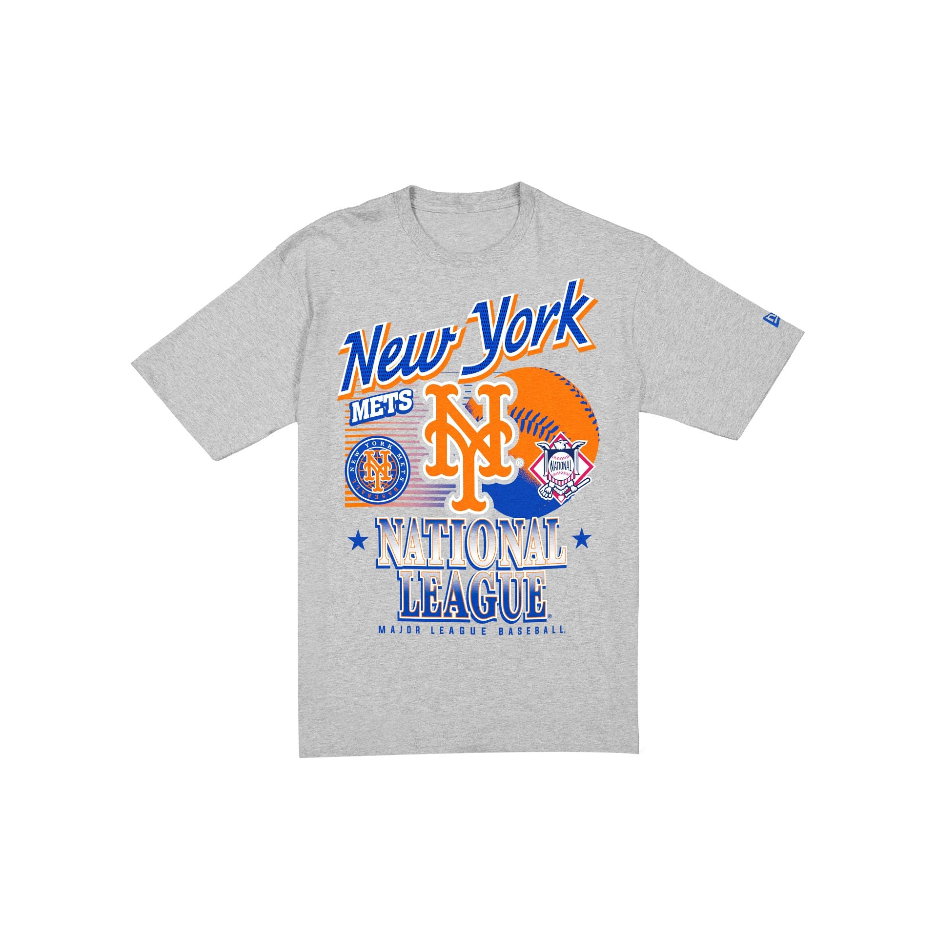 new era Sport Classics Heather Gray Short-Sleeve T-Shirt