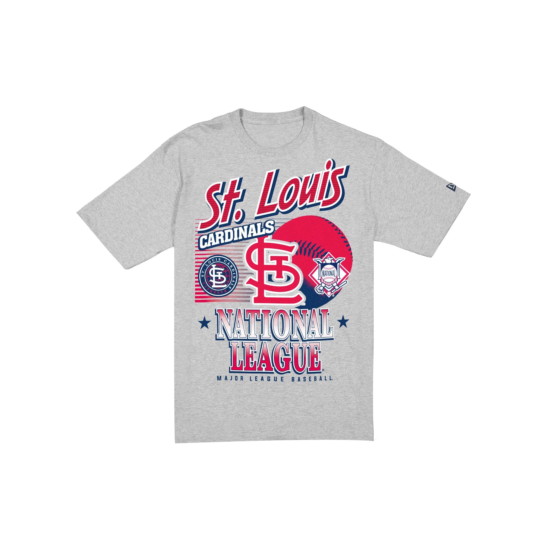 new era Sport Classics Heather Gray Short-Sleeve T-Shirt