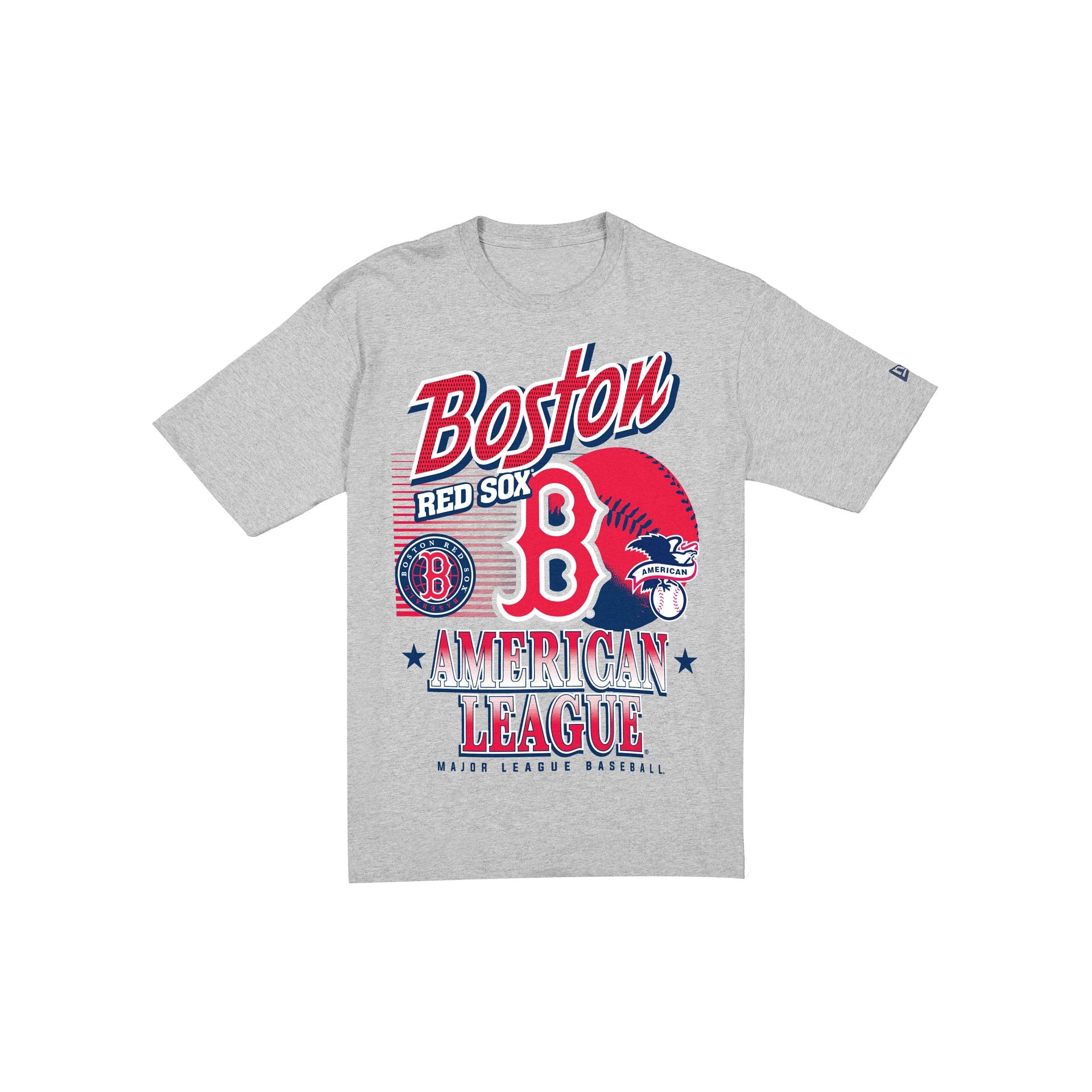 new era Sport Classics Heather Gray Short-Sleeve T-Shirt