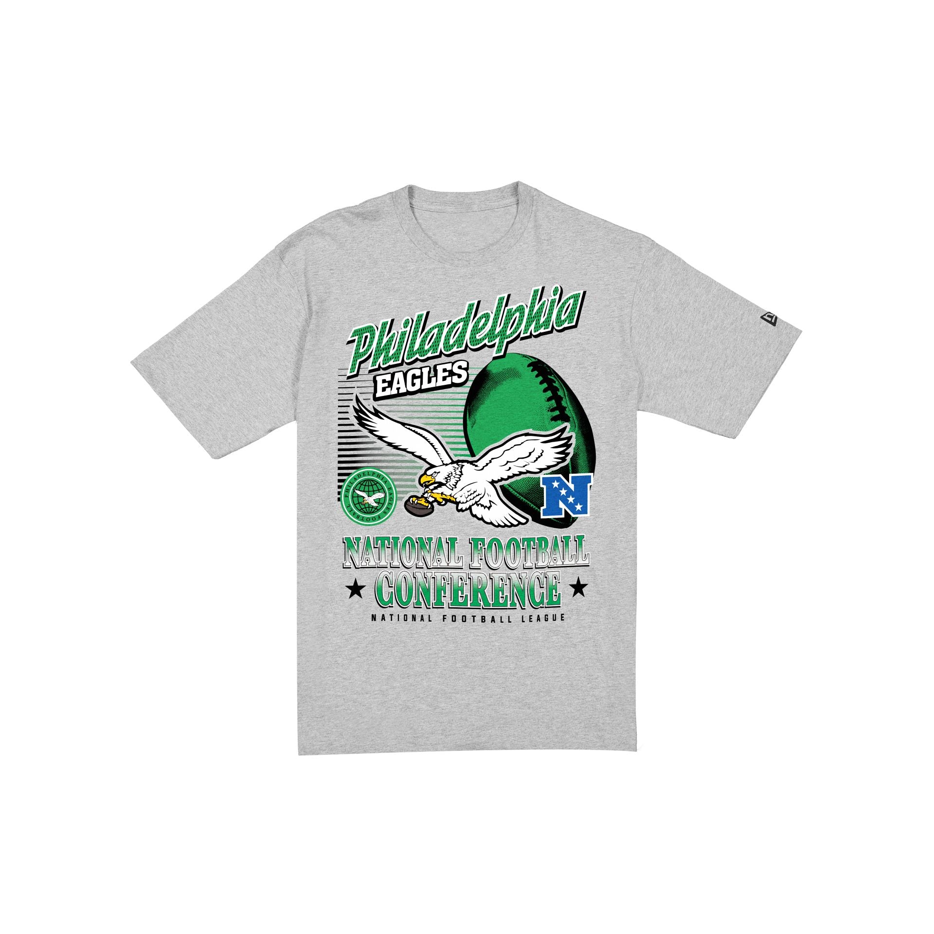 new era Sport Classics Heather Gray Short-Sleeve T-Shirt