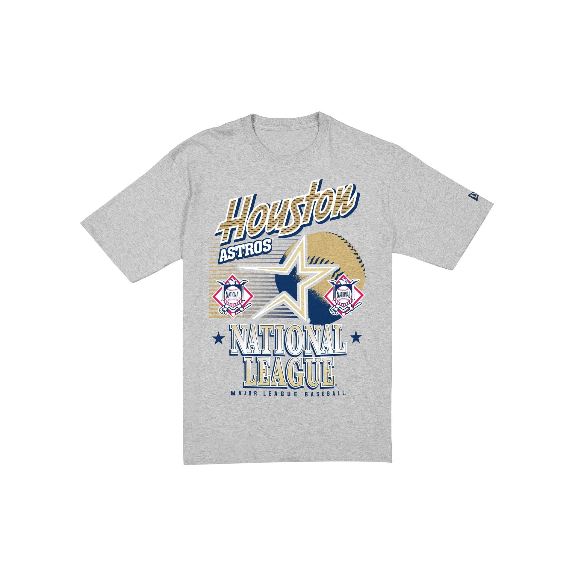 new era Sport Classics Heather Gray Short-Sleeve T-Shirt