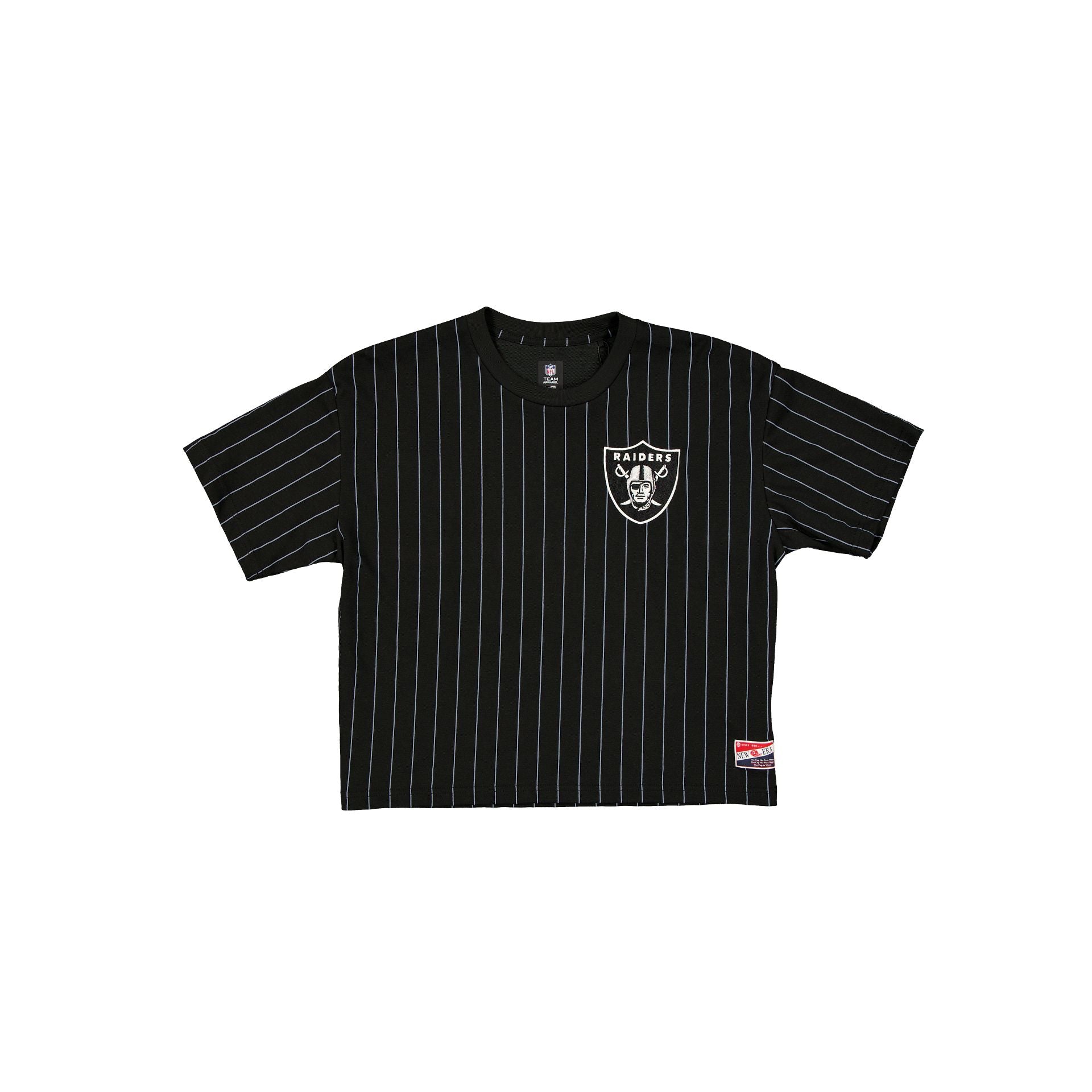new era Throwback Women's Cropped Pinstripe T-Shirt