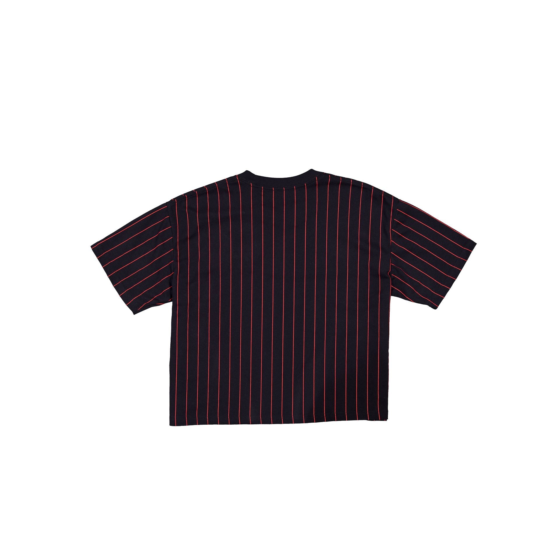 New Era Throwback Women's Cropped Pinstripe T-Shirt